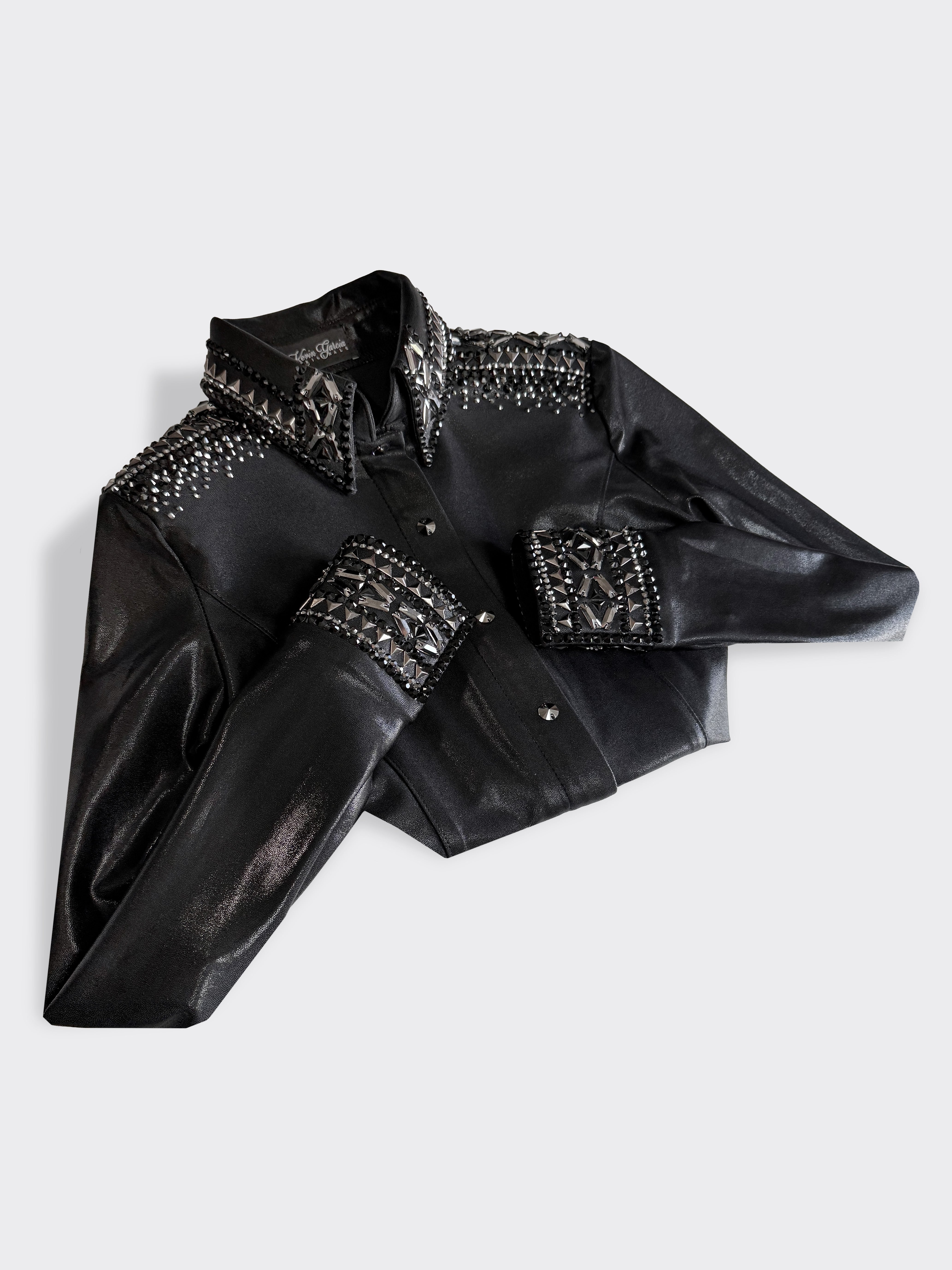 Western Shirt — Black Diamond