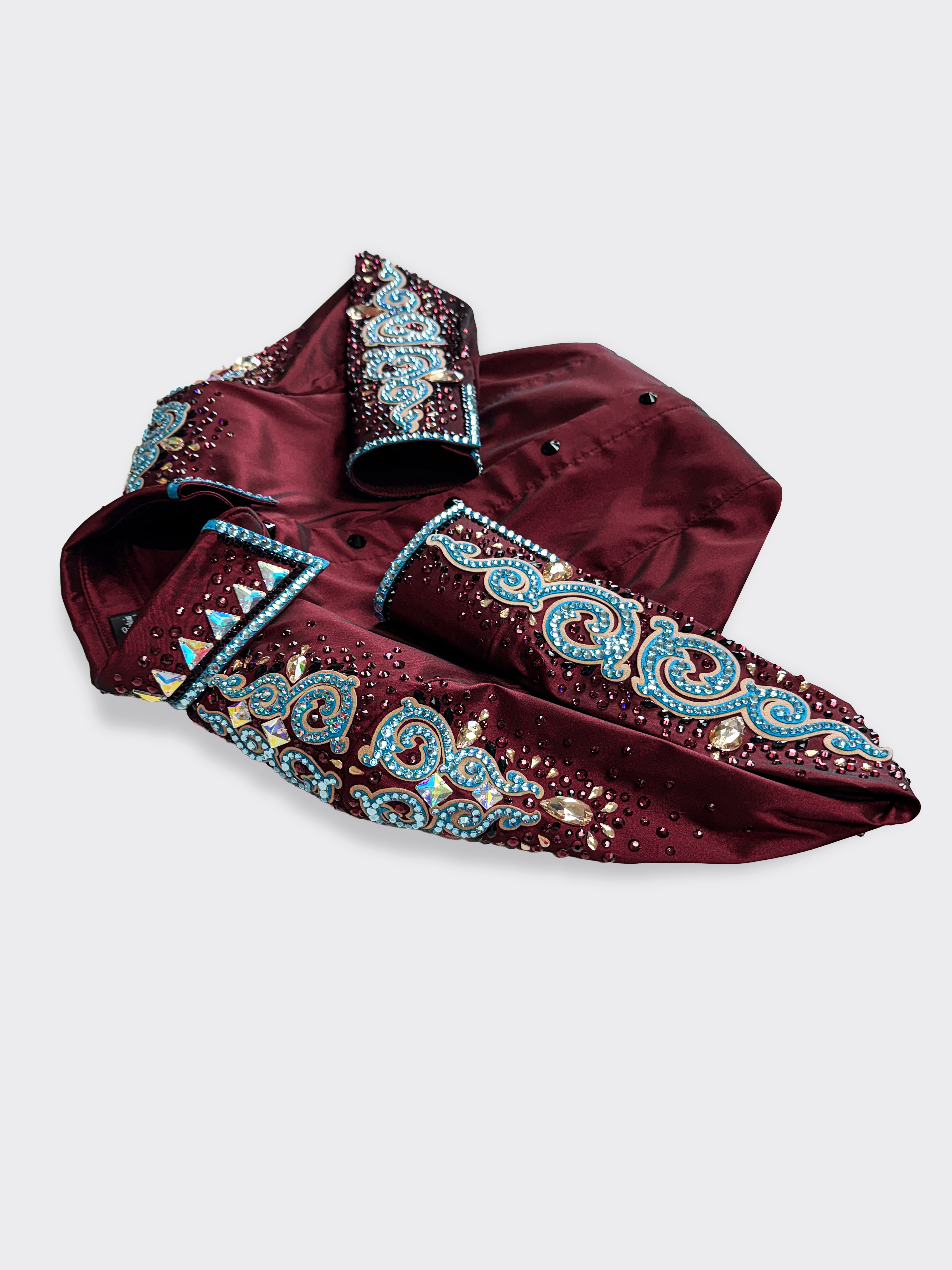 Western Shirt — Garnet