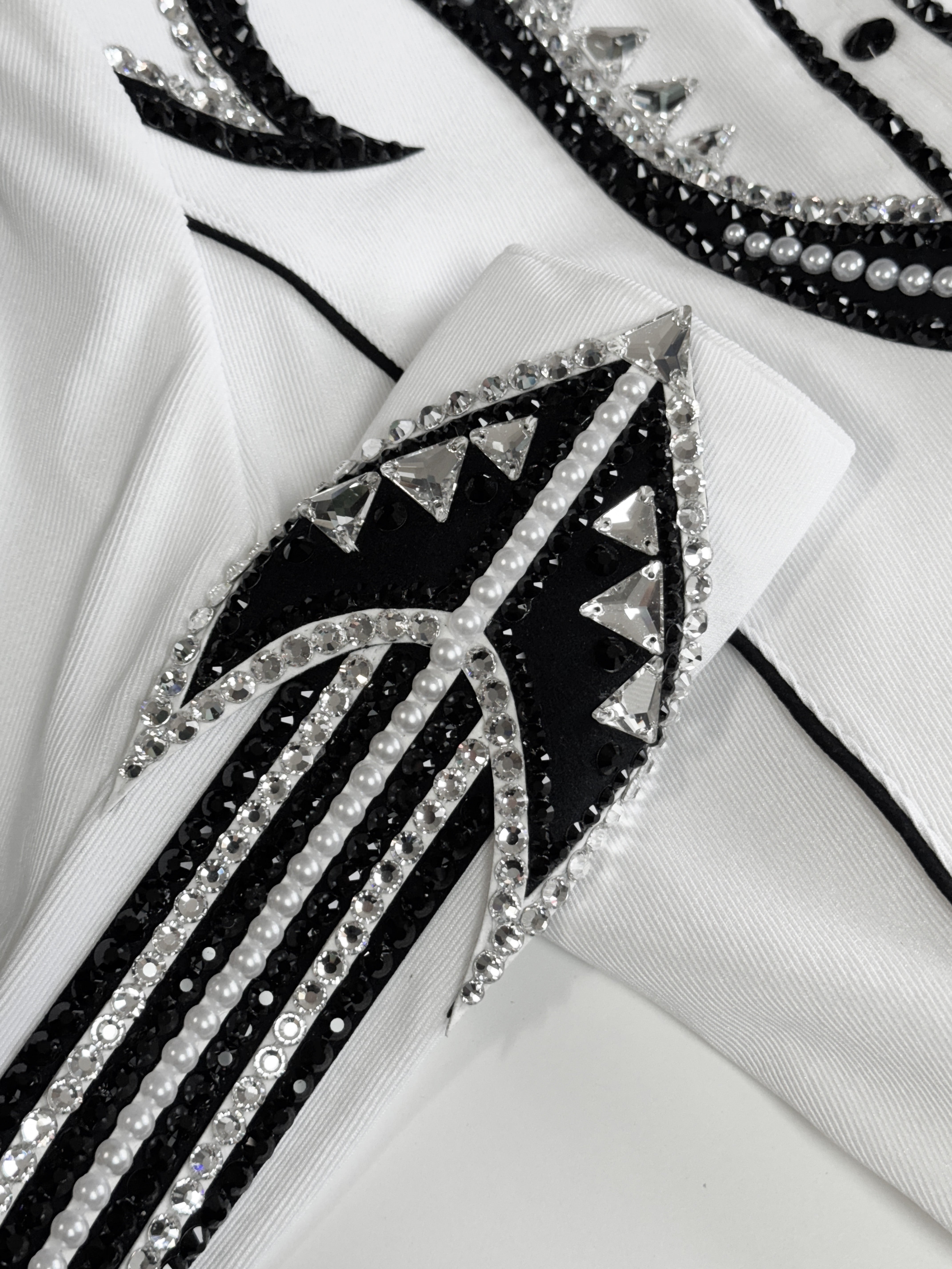 Western Shirt — Noir Pearl Crystal