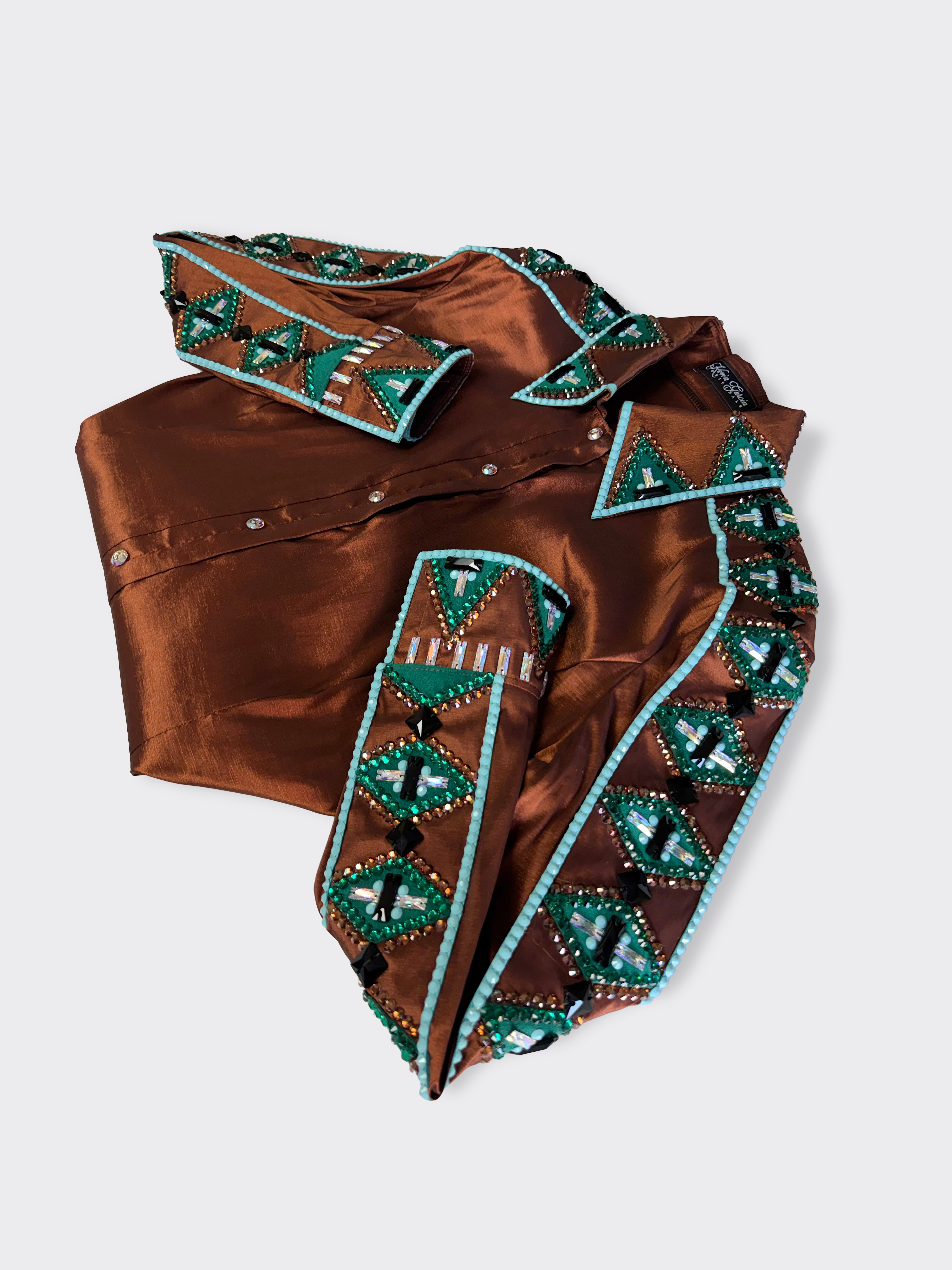 Size 22 - Hidden Zipper Retro Shirt