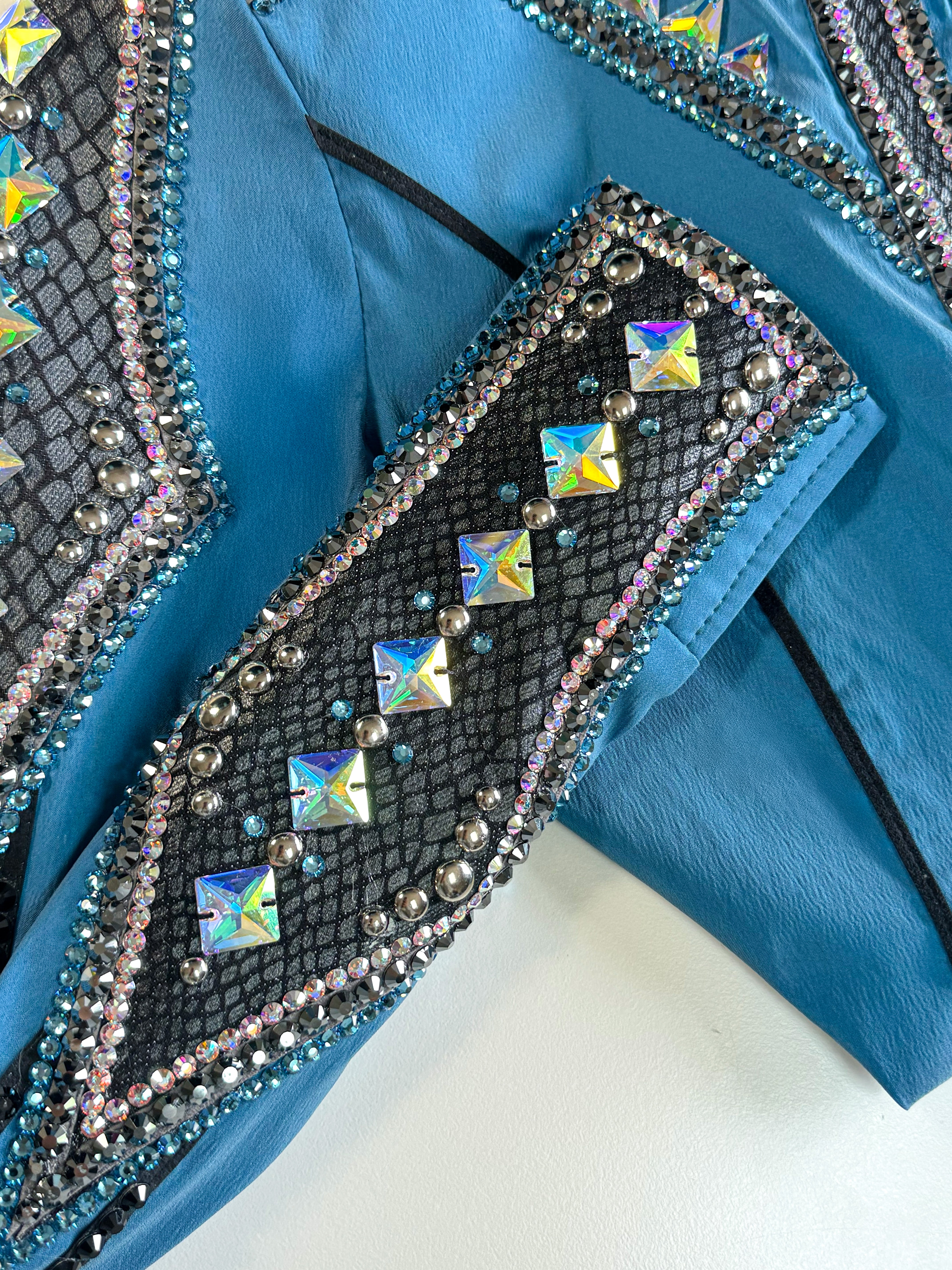 Western Shirt — Blue Diamond Python