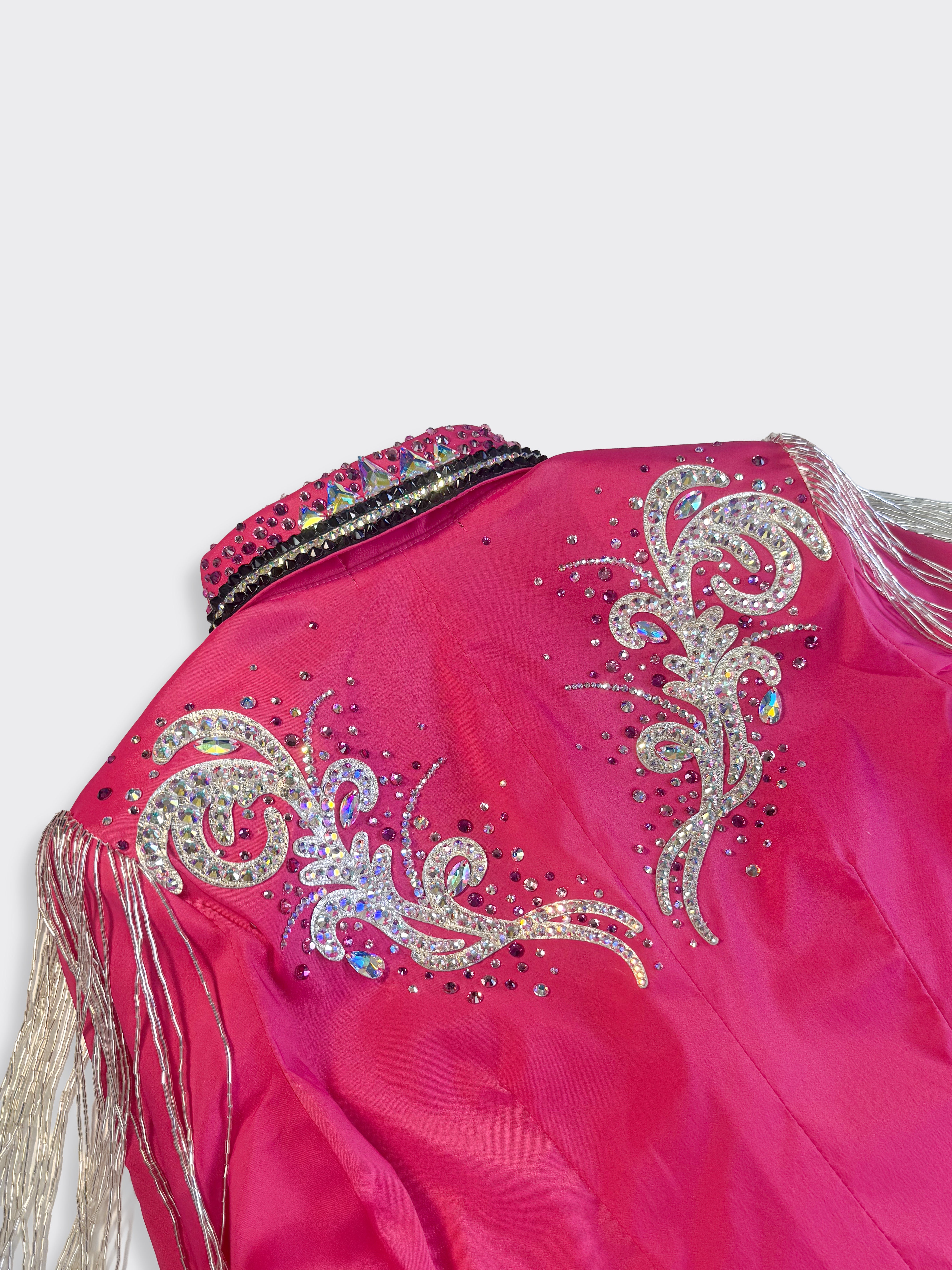 Size 6 — Western Shirt — Silver Fringe