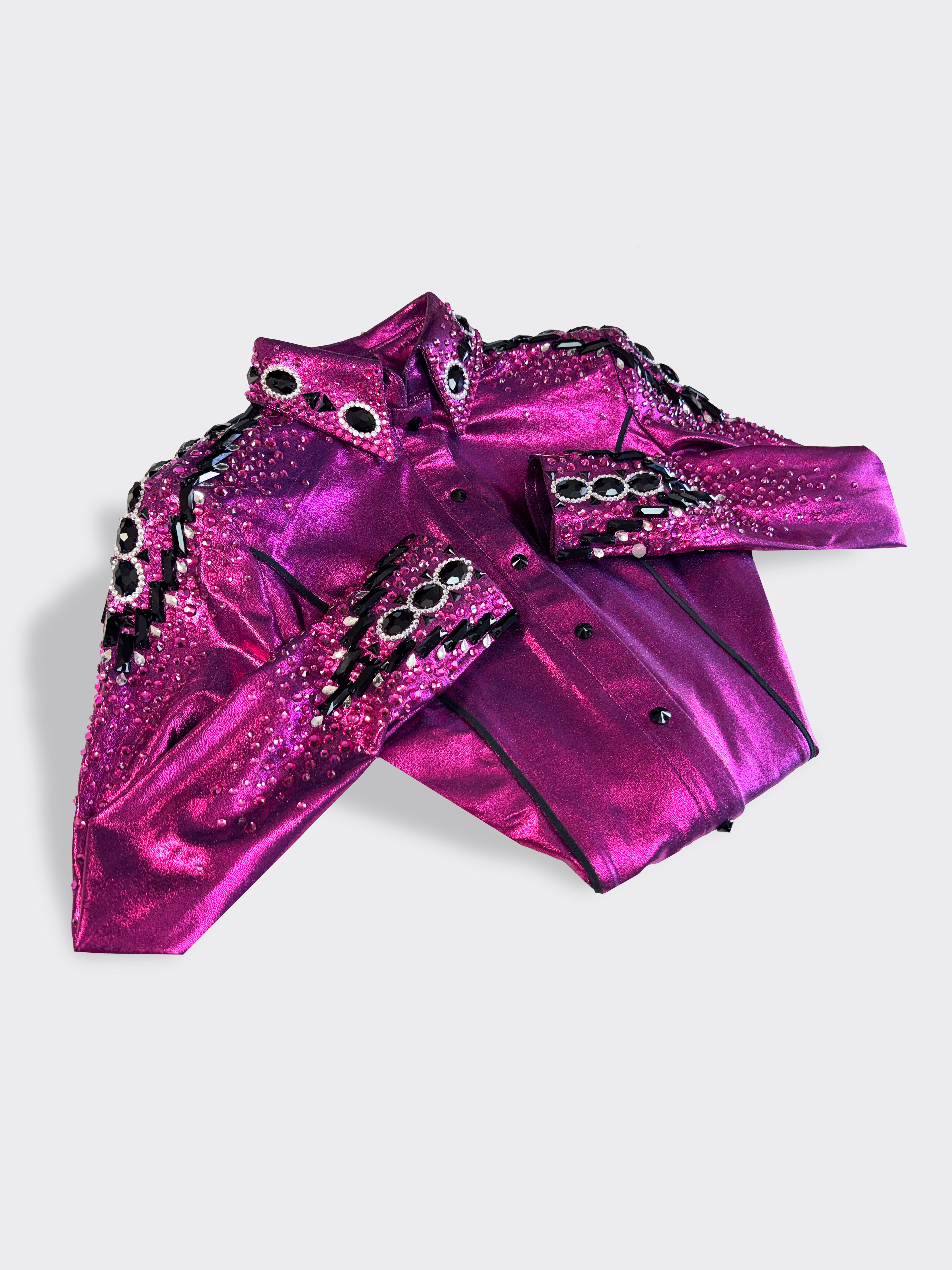 Metallic Collection - Hidden Zipper Retro Shirt | Kevin Garcia