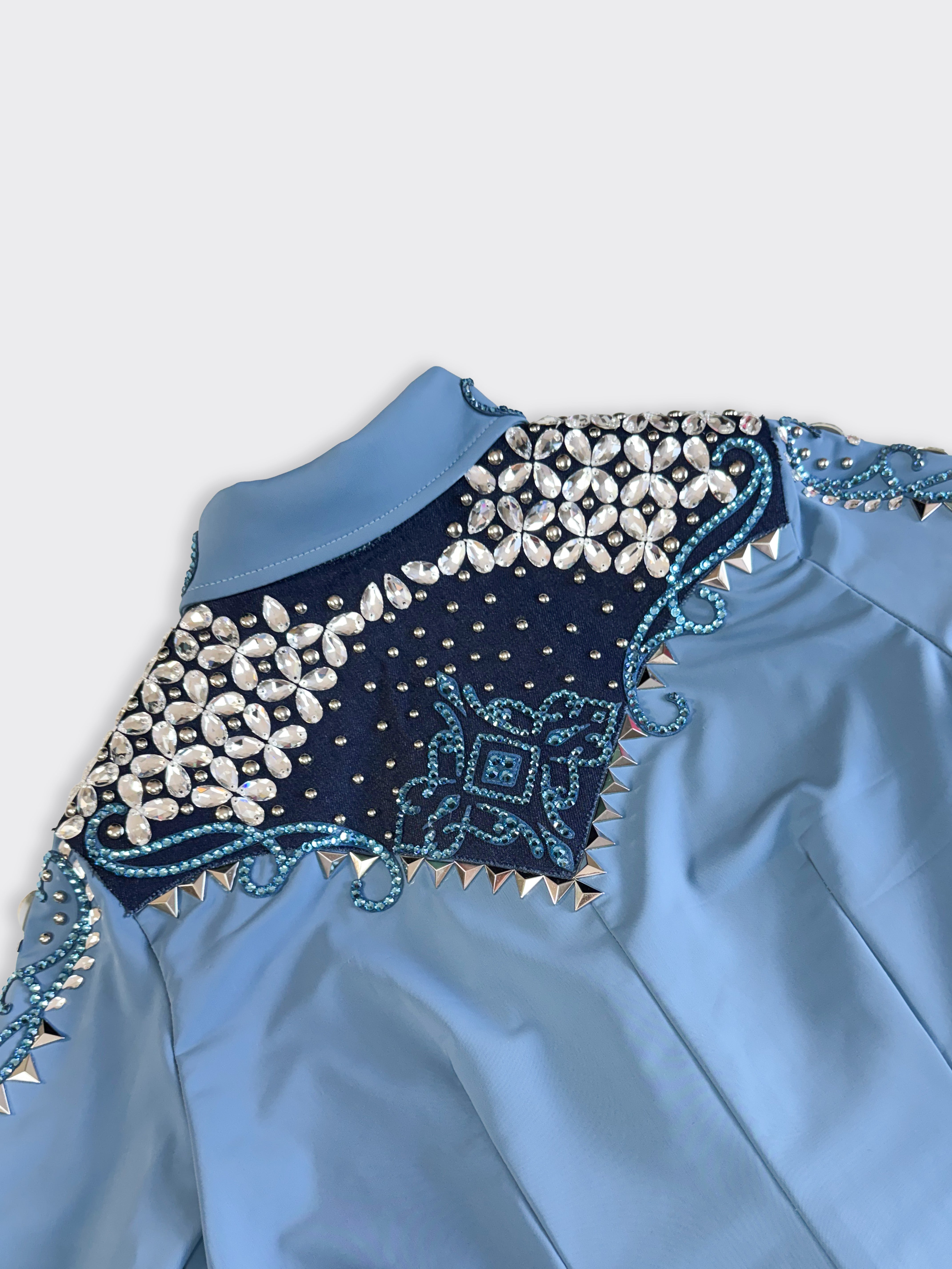 Western Shirt — Matte — Denim Baby Blue