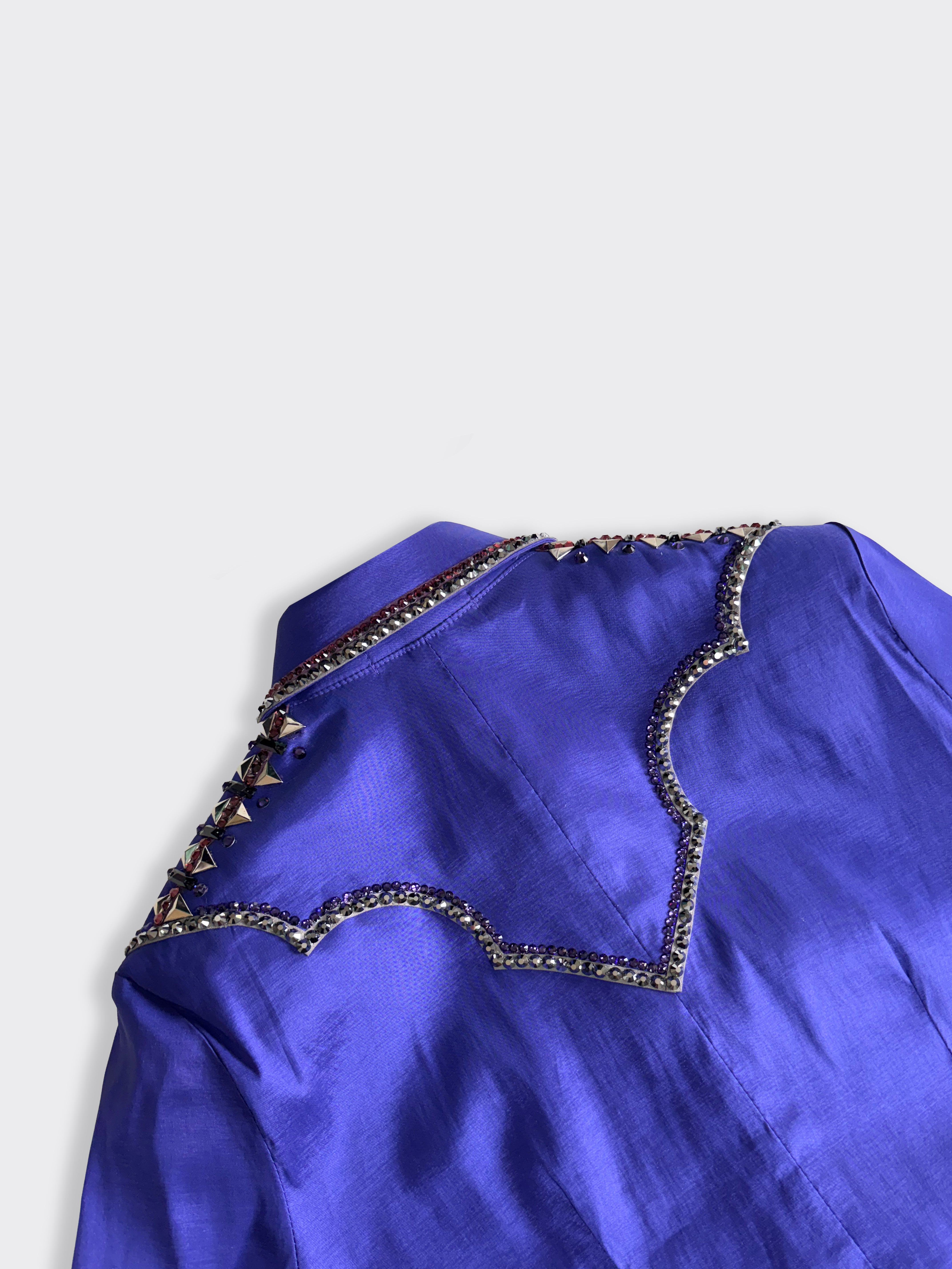 Size 16 — Western Shirt — Purple Wish