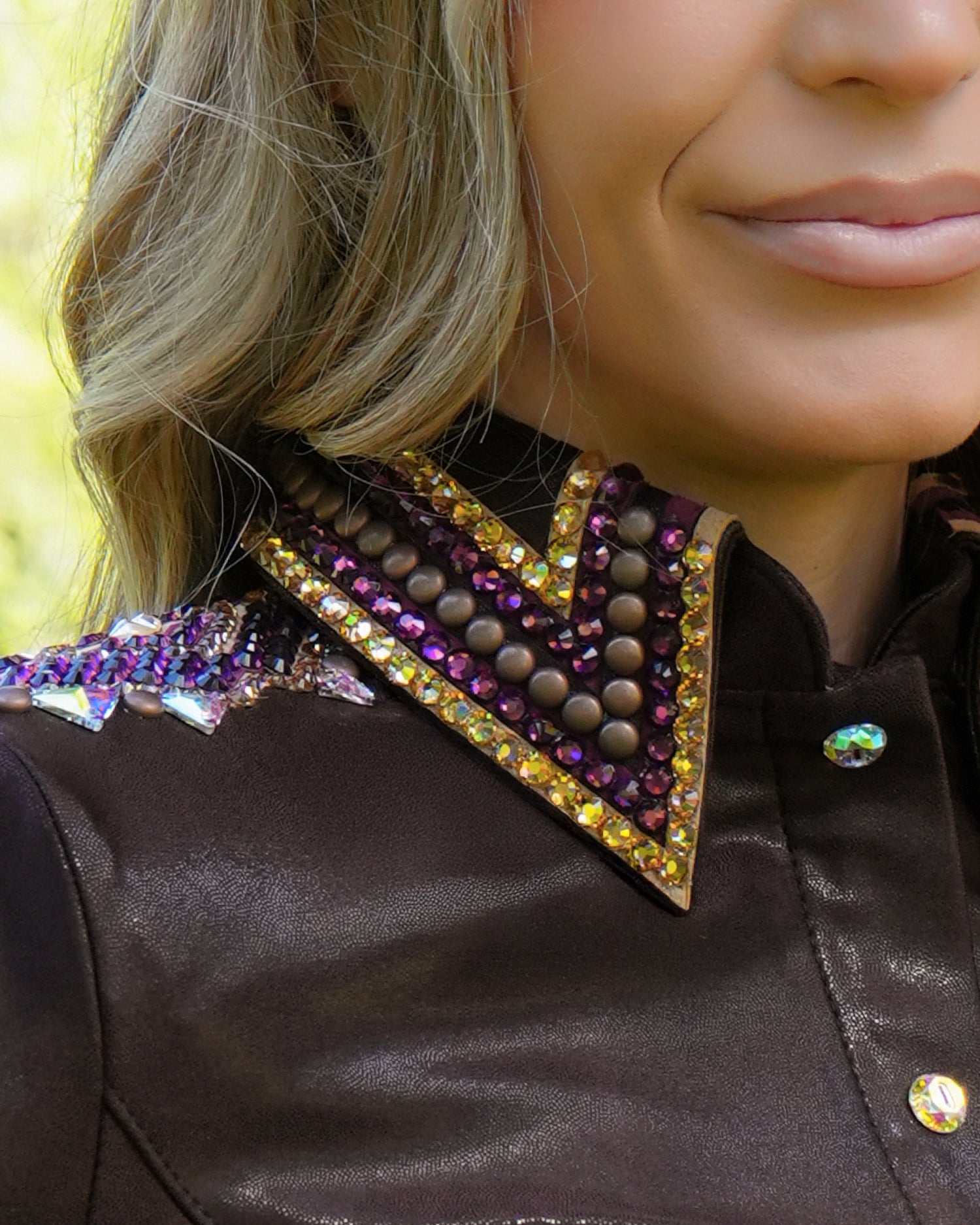 Retro REMAKE - Metallic #12 - Hidden Zipper Retro Shirt