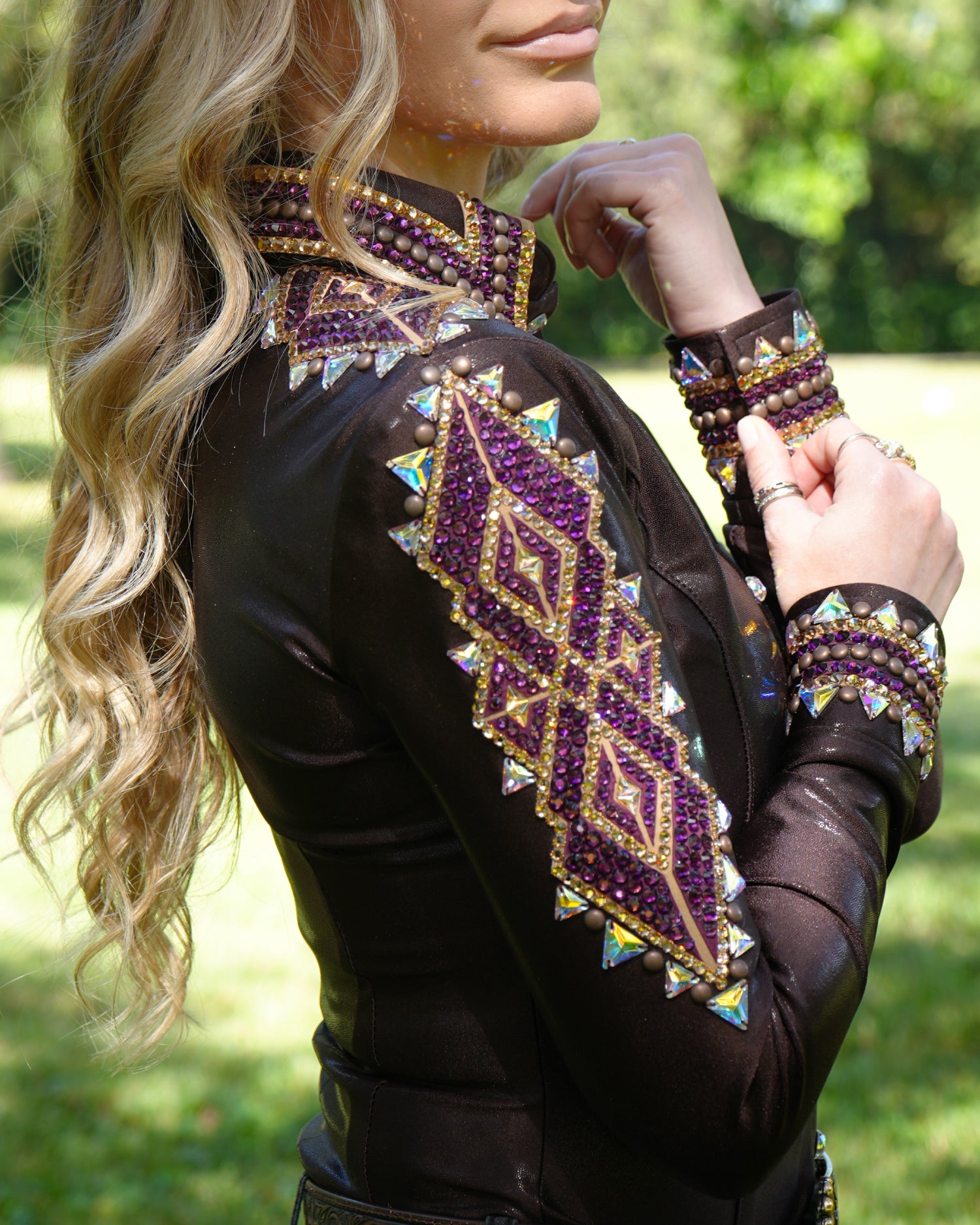 Retro REMAKE - Metallic #12 - Hidden Zipper Retro Shirt