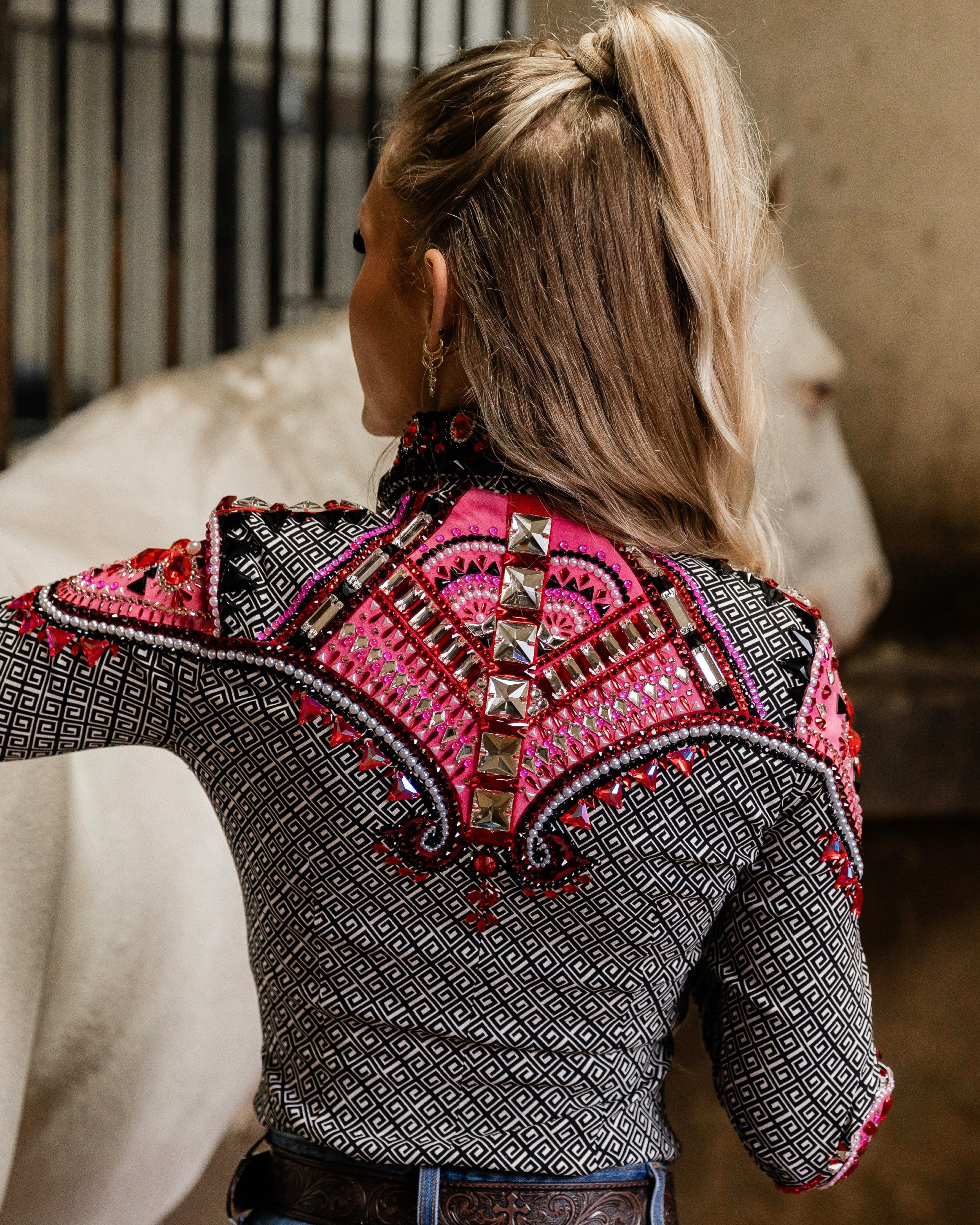 Western Shirt — Encore — Queen of Hearts Collection