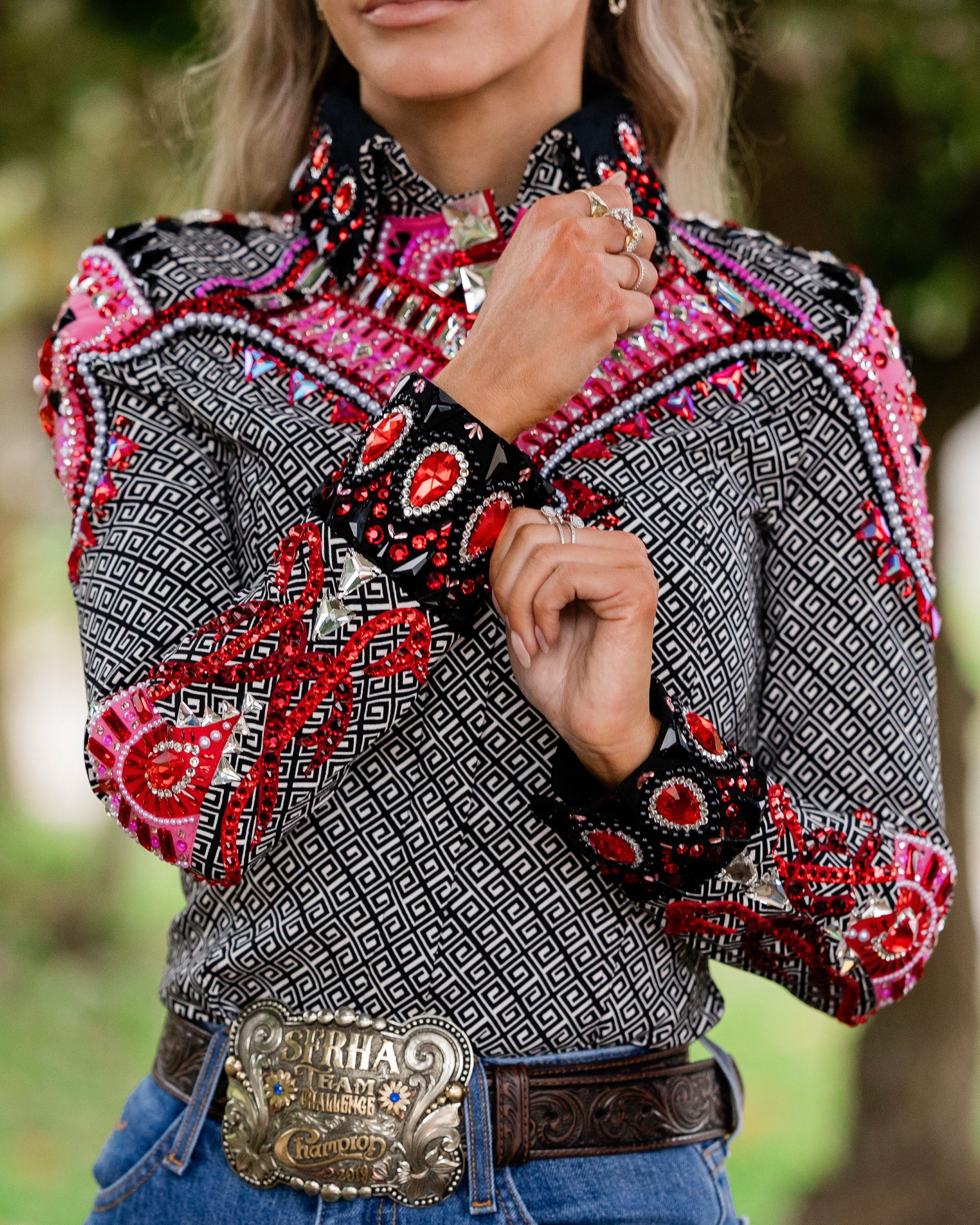 Western Shirt — Encore — Queen of Hearts Collection