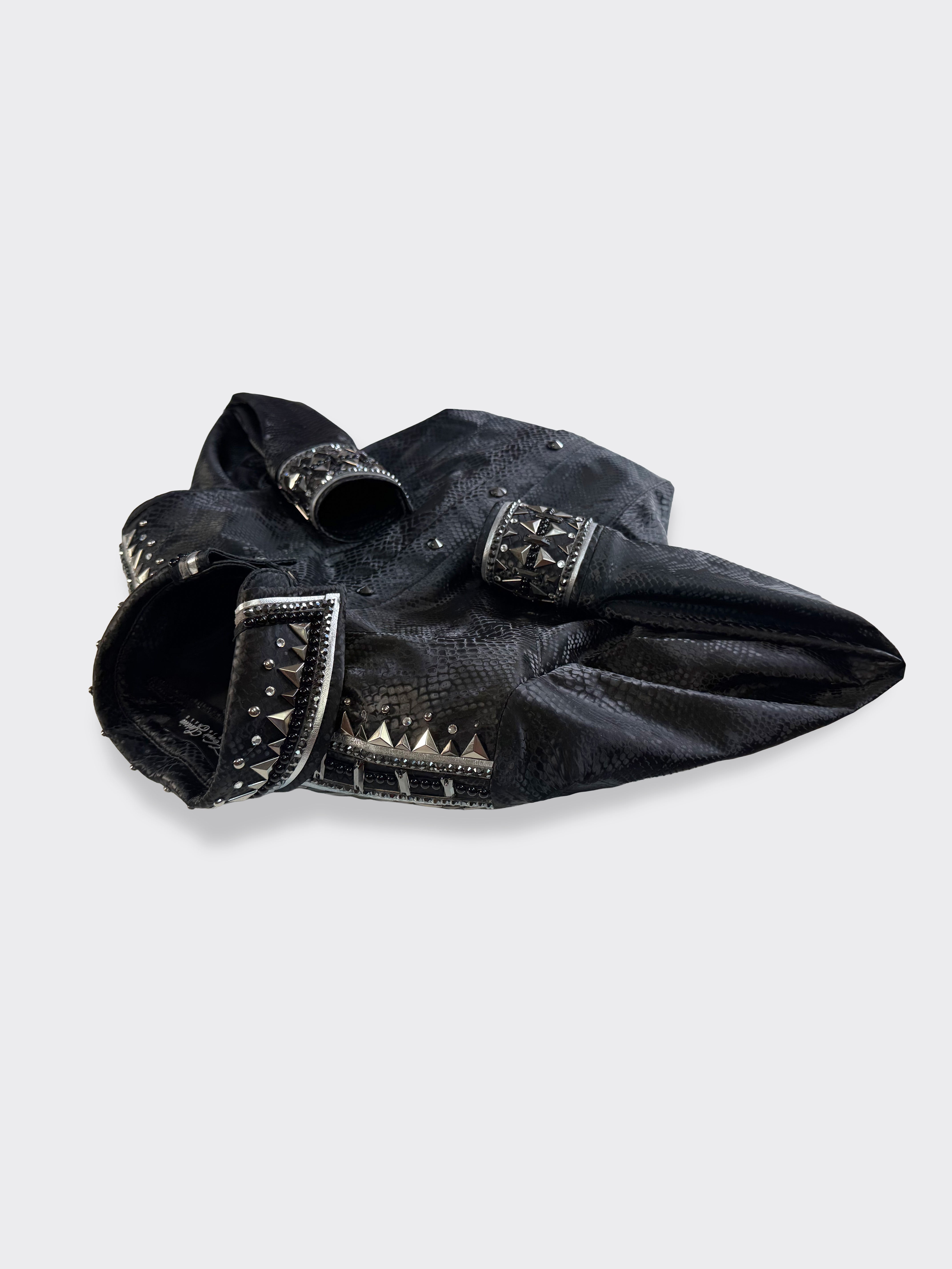 Western Shirt — Black Viper Charcoal