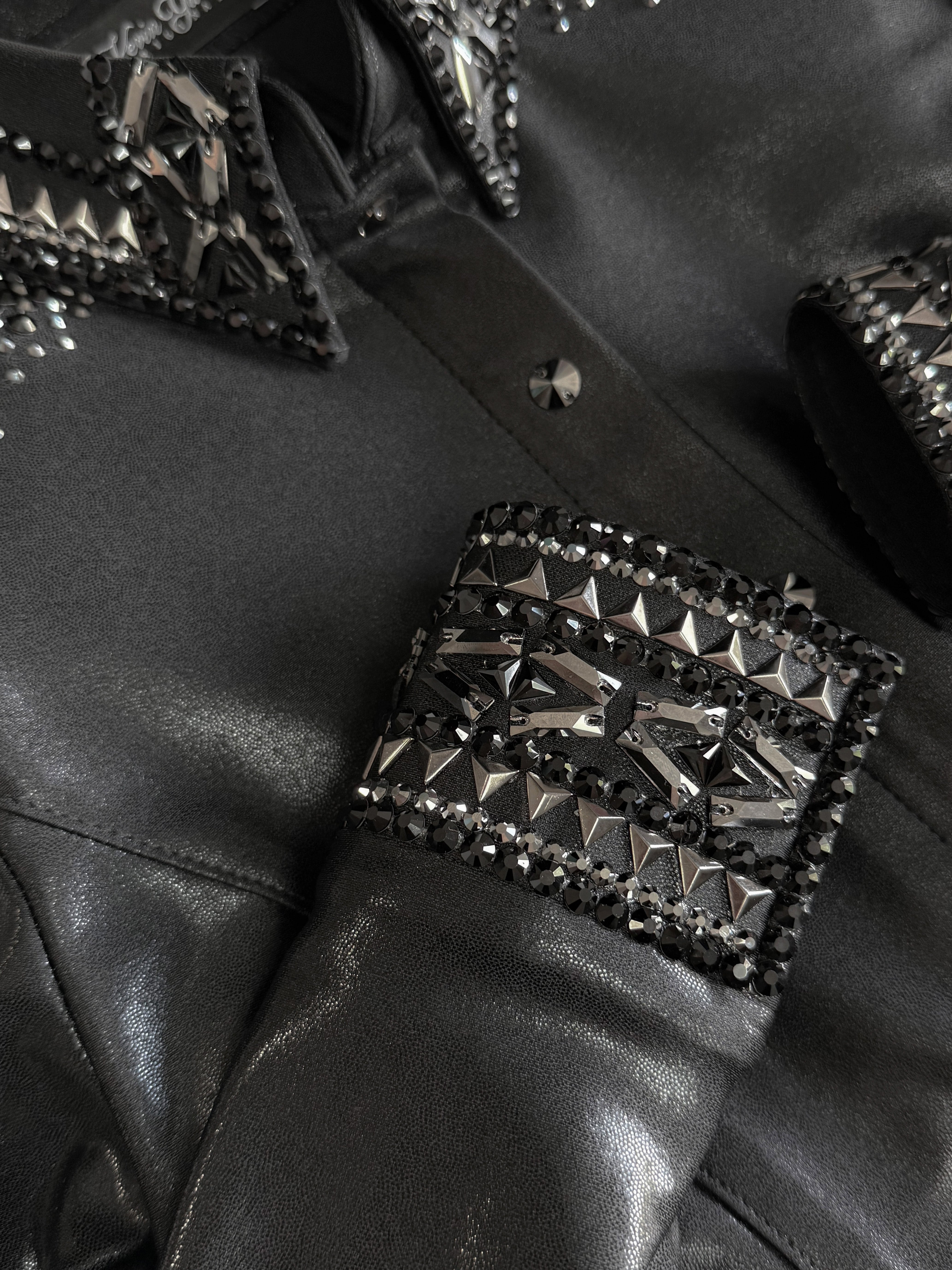 Western Shirt — Black Diamond