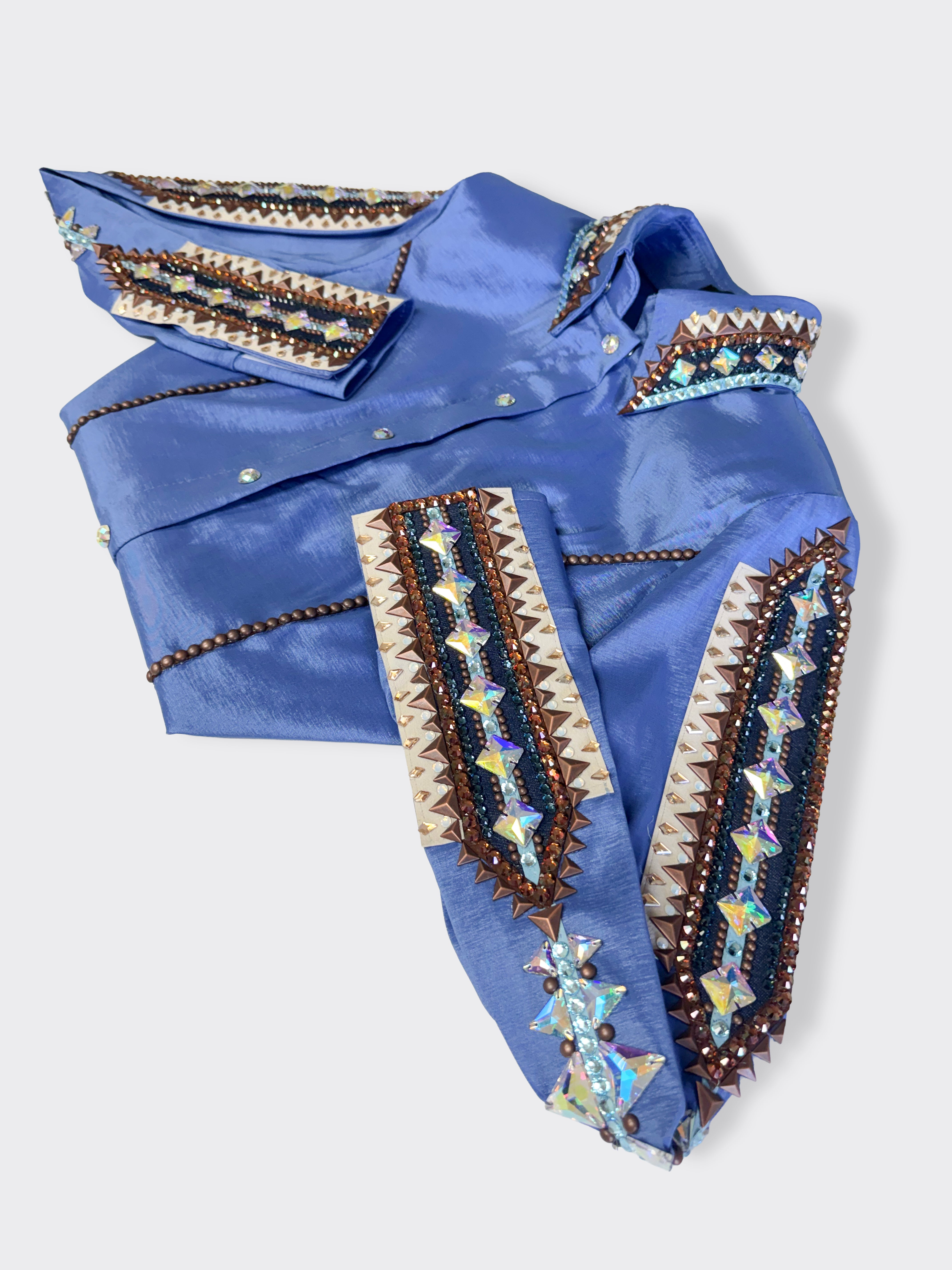 Size 8 - Hidden Zipper Retro Shirt