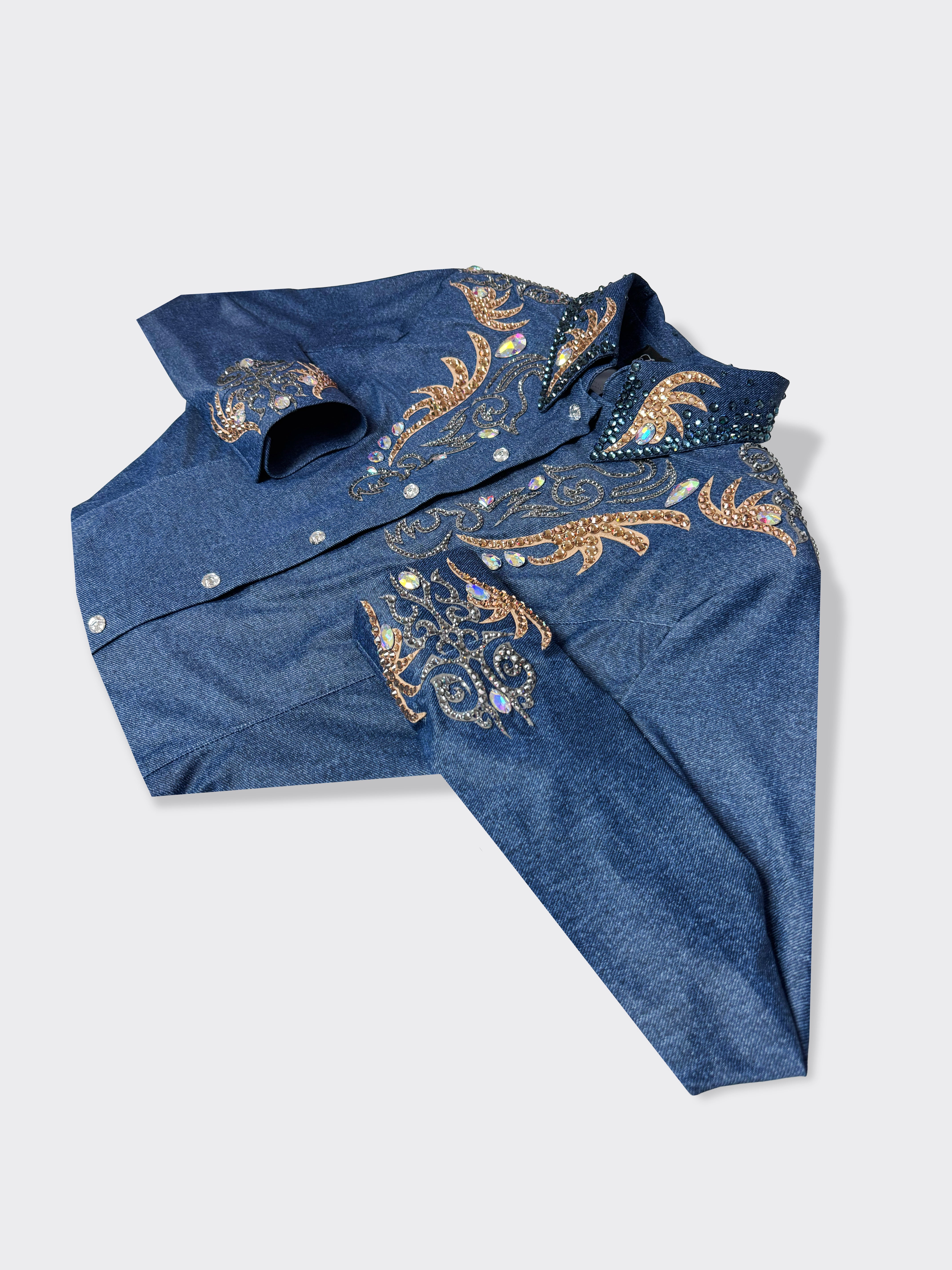 Size 22 - Hidden Zipper Retro Shirt