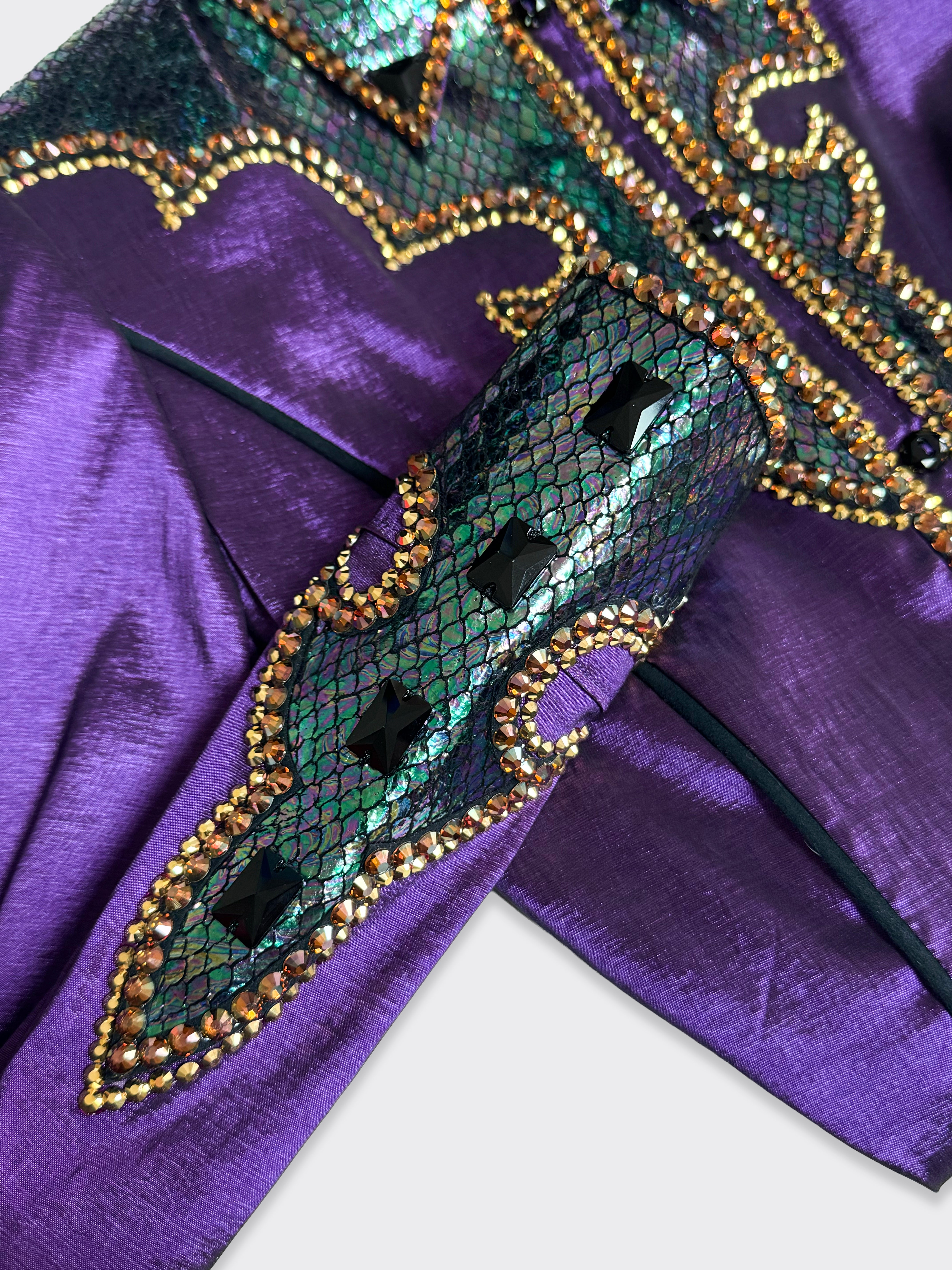 Size 4 - Hidden Zipper Retro Shirt