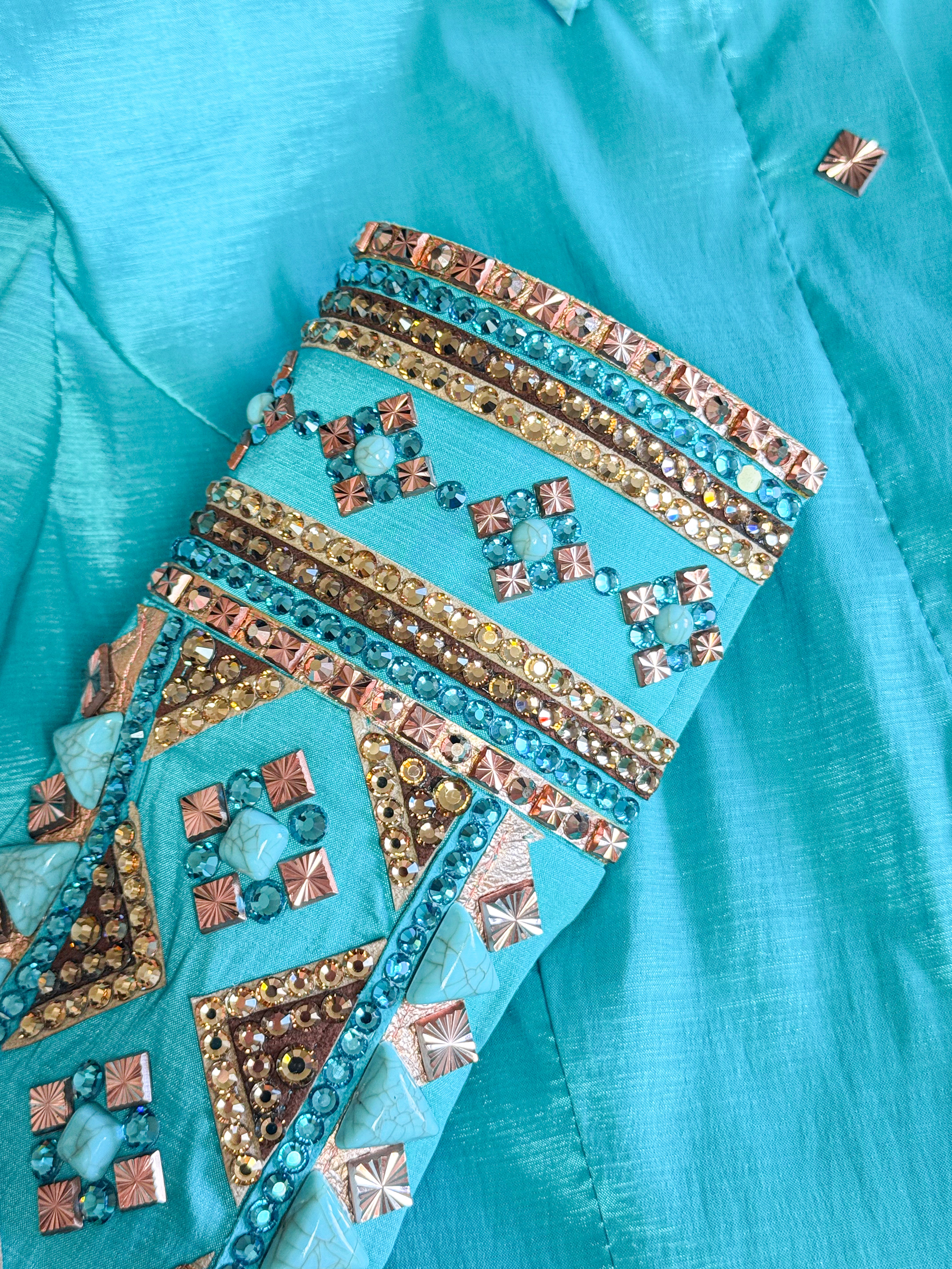 Size 6 - Pre-owned - Hidden Zipper Retro Shirt