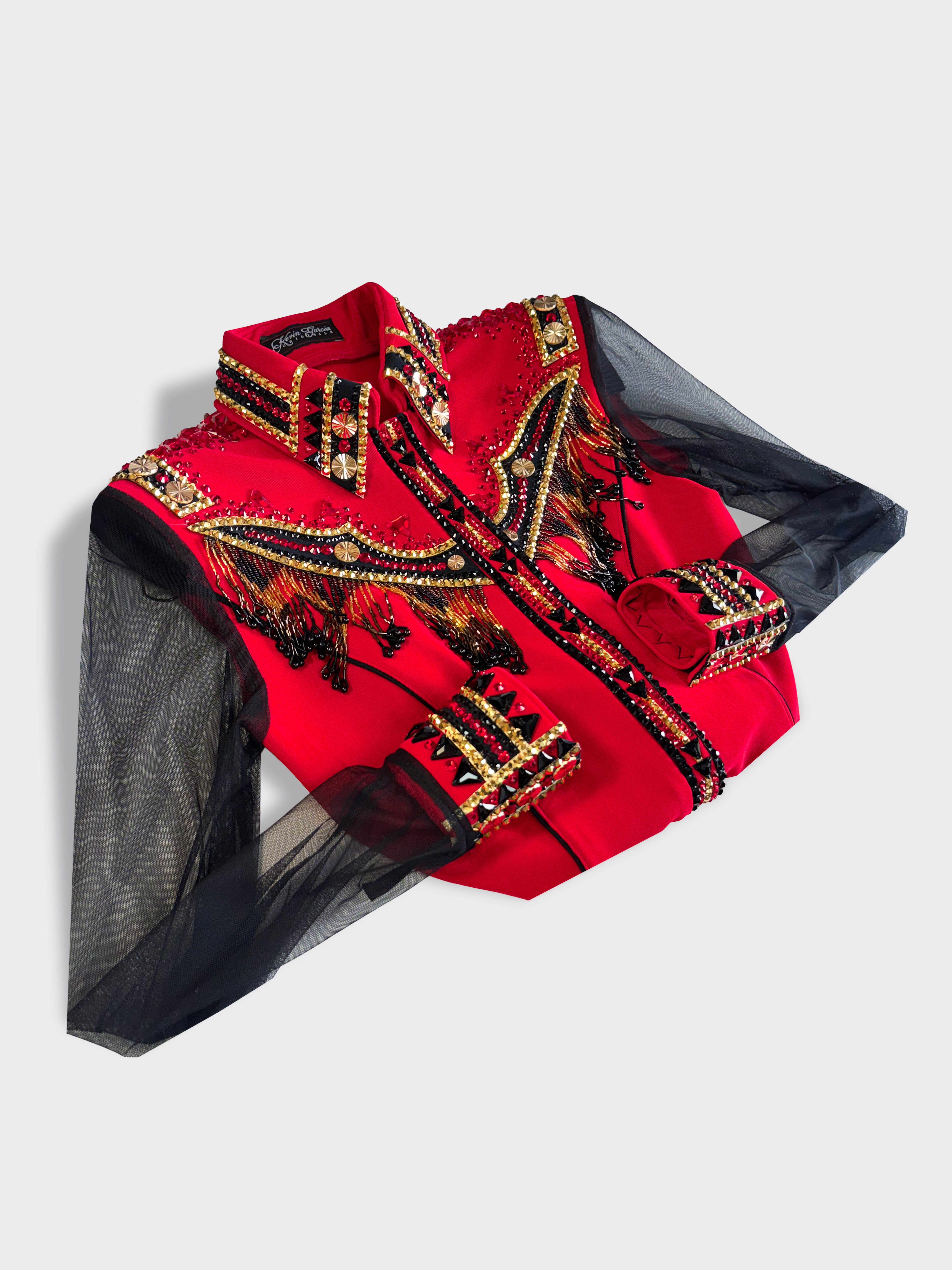 Western Shirt — Red Casino