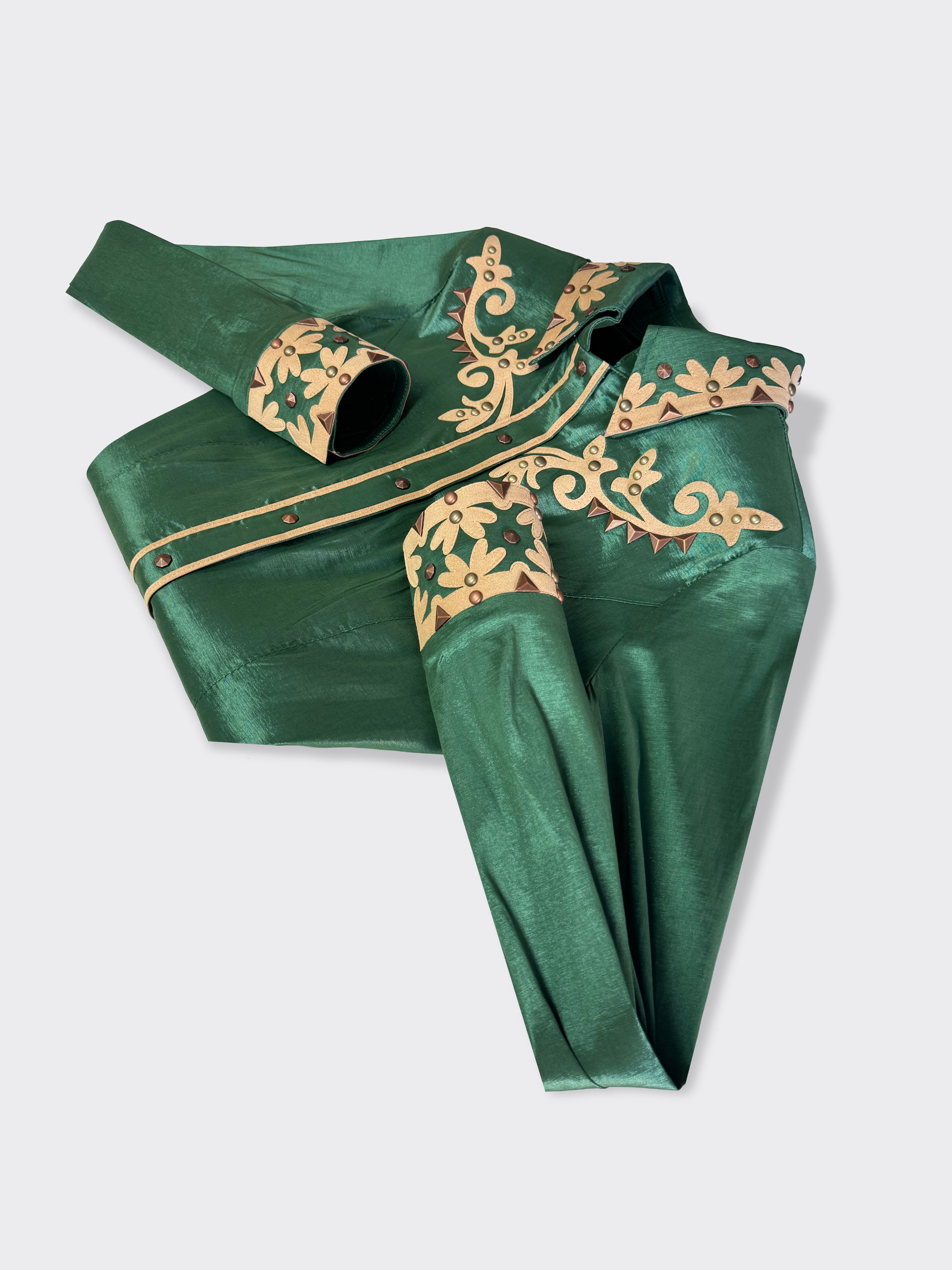 Size 10 - Ranch Hidden Zipper Retro Shirt