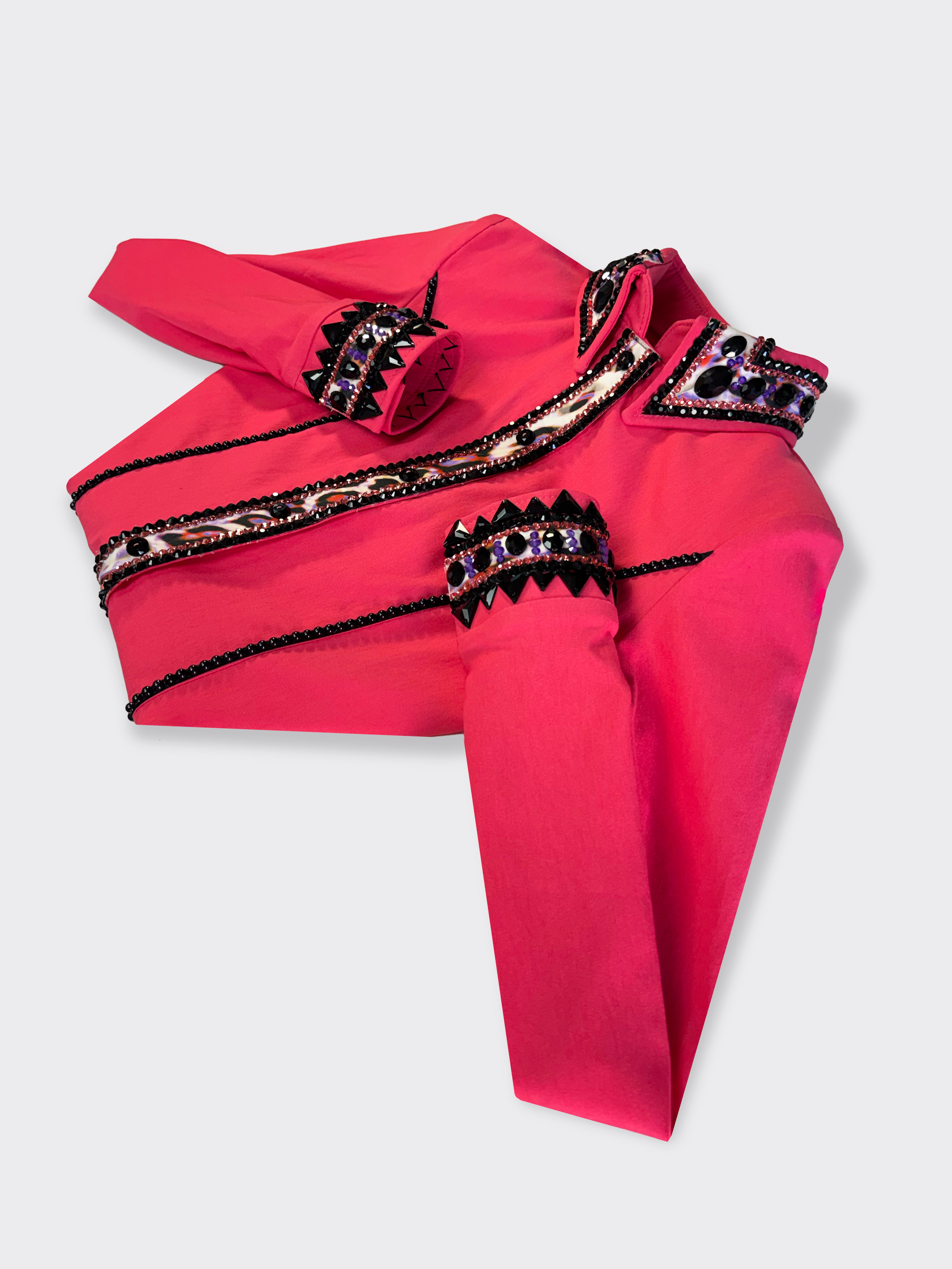 Size 4 - Hidden Zipper Retro Shirt