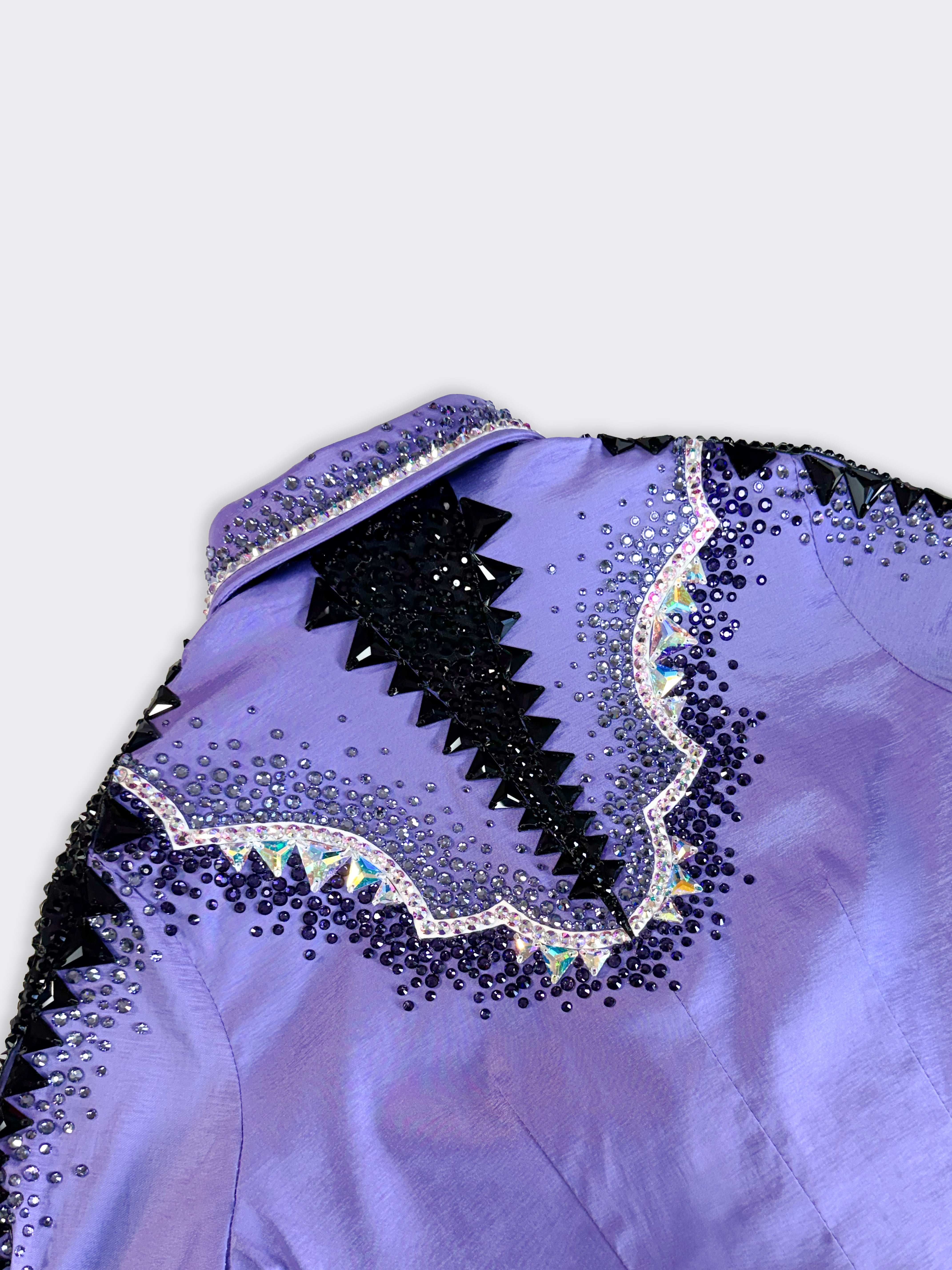 Size 8 - Hidden Zipper Retro Shirt