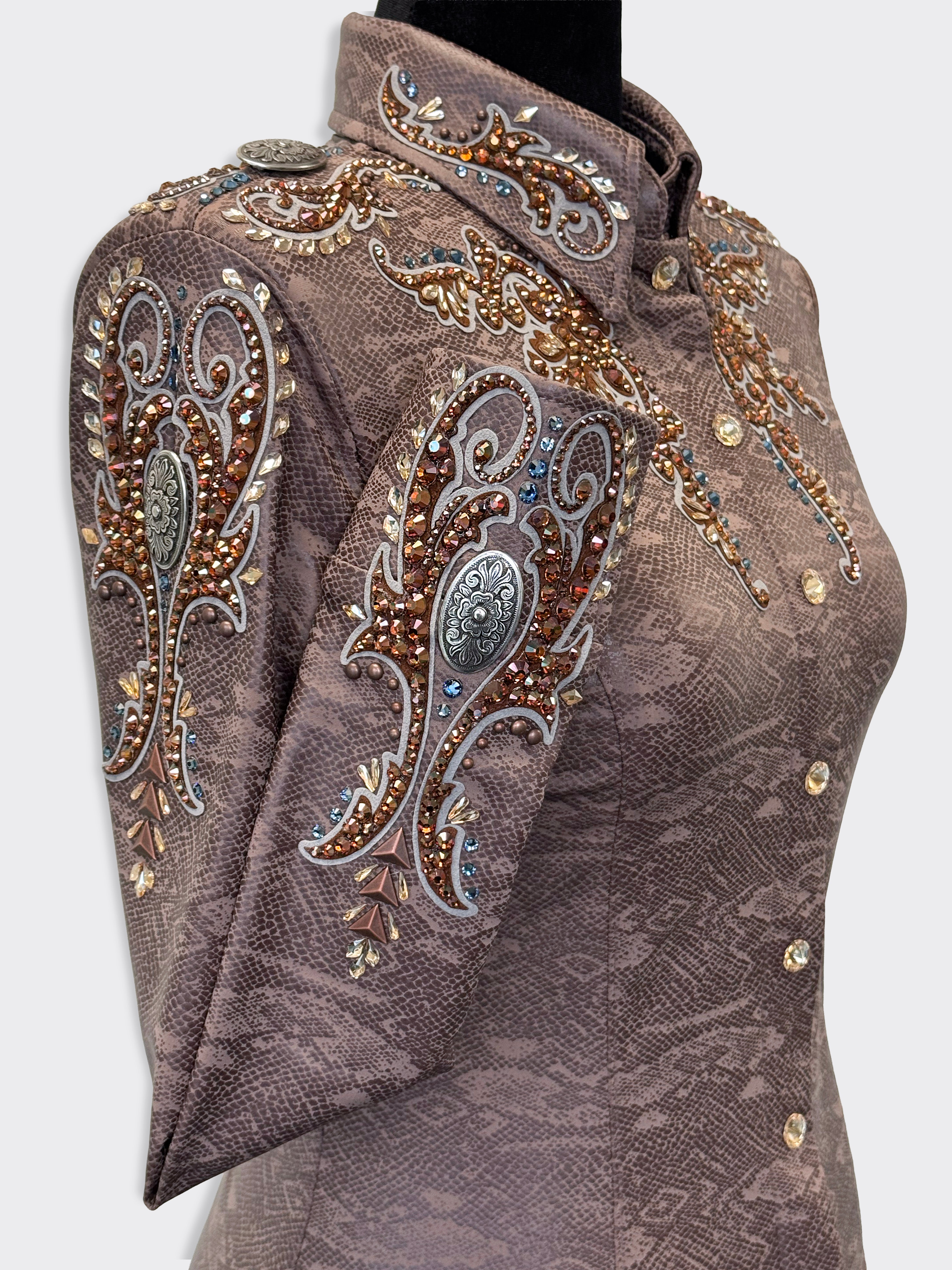 Size 8 - Hidden Zipper Retro Shirt