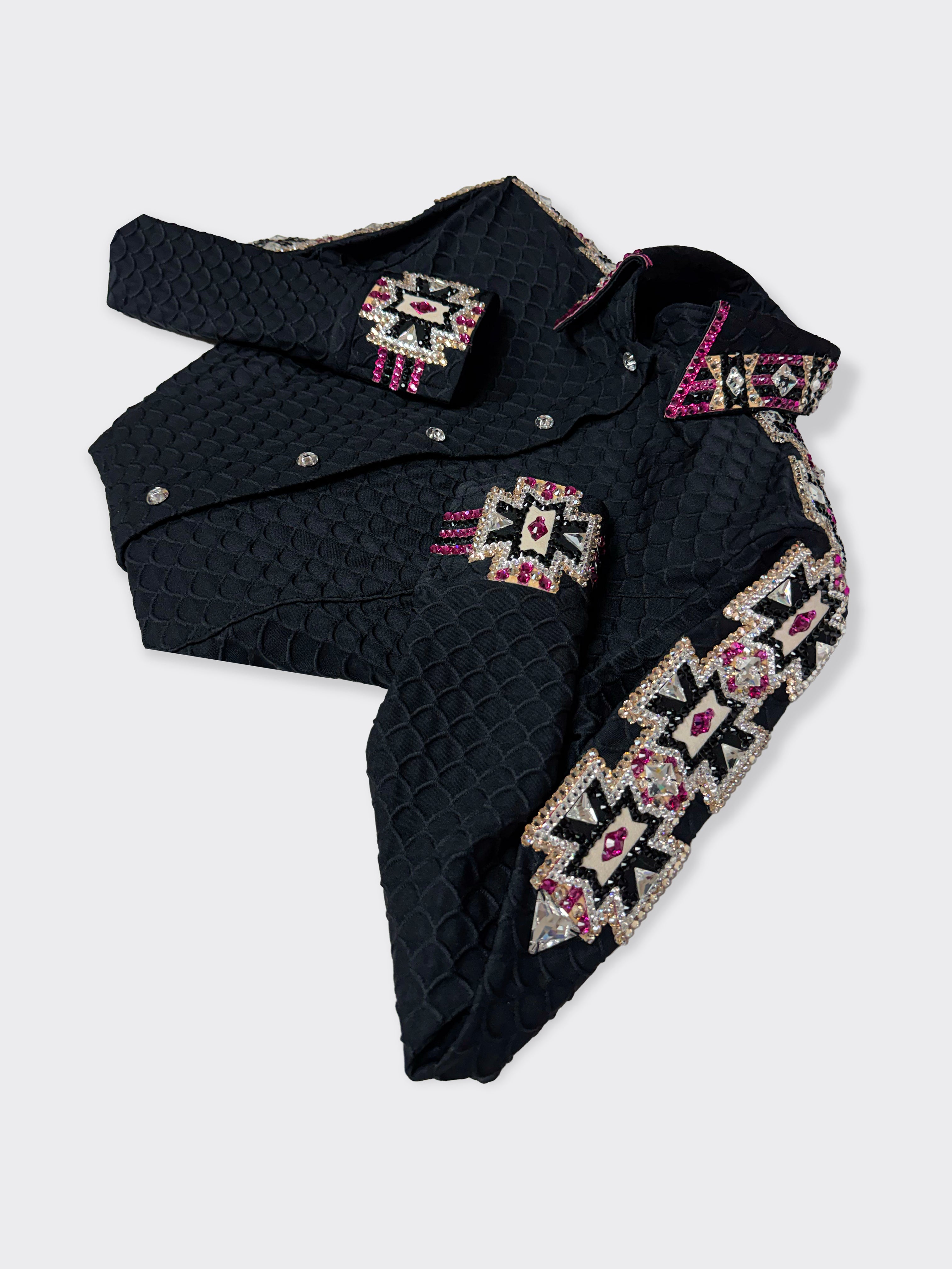 Size 6 - Hidden Zipper Retro Shirt