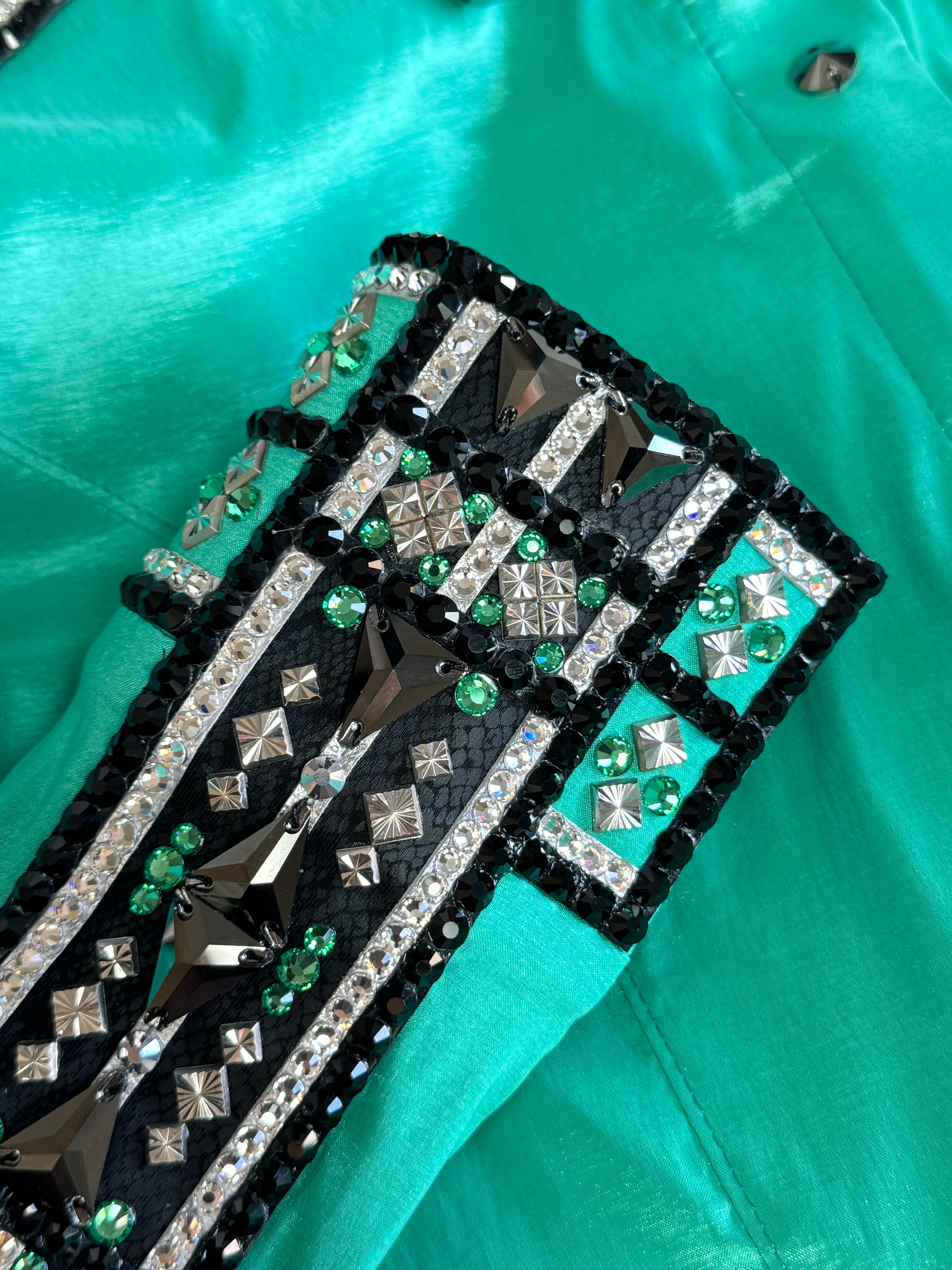 Size 8 - Hidden Zipper Retro Shirt