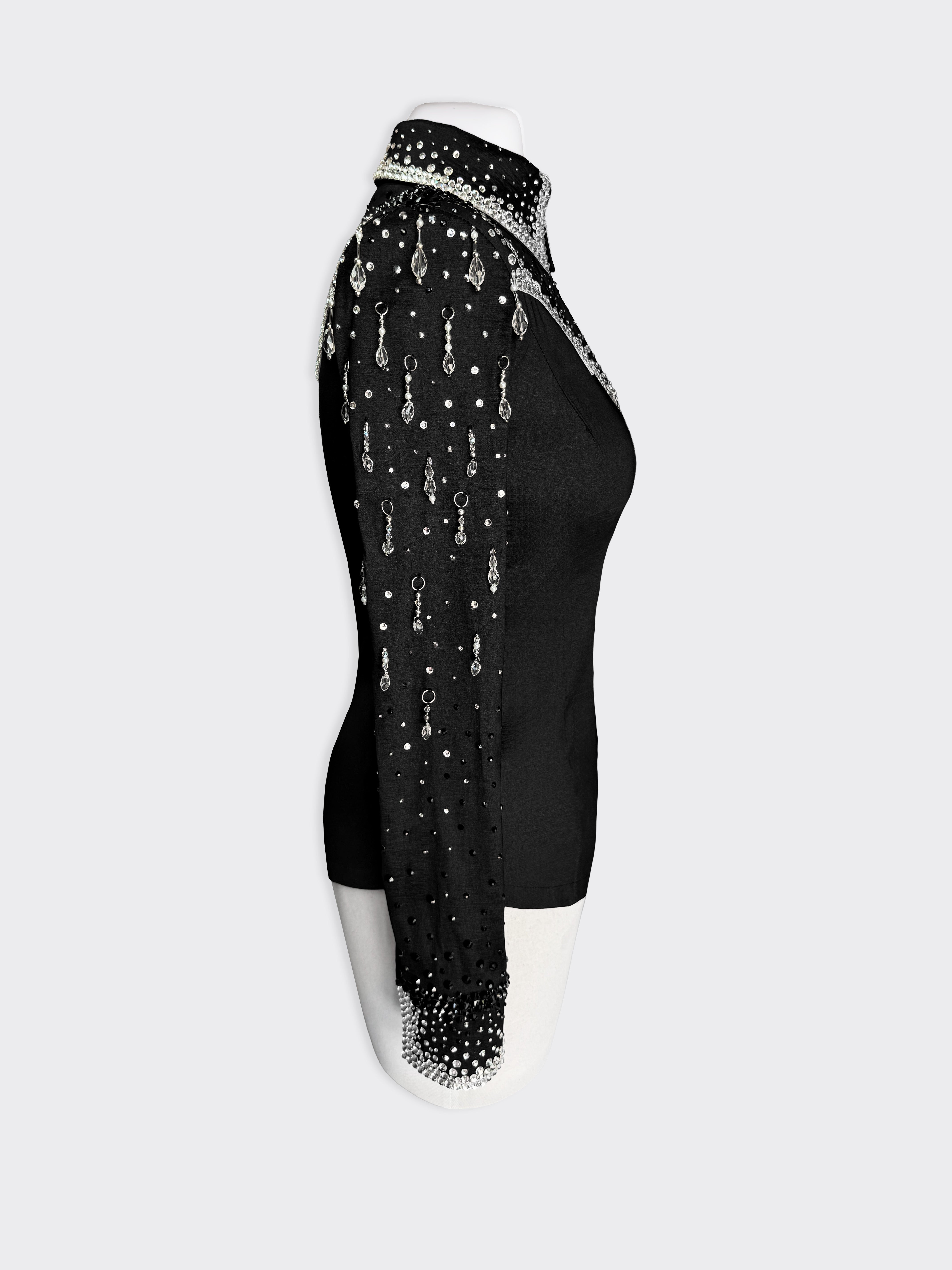 Size 4 - Hidden Zipper Retro Shirt