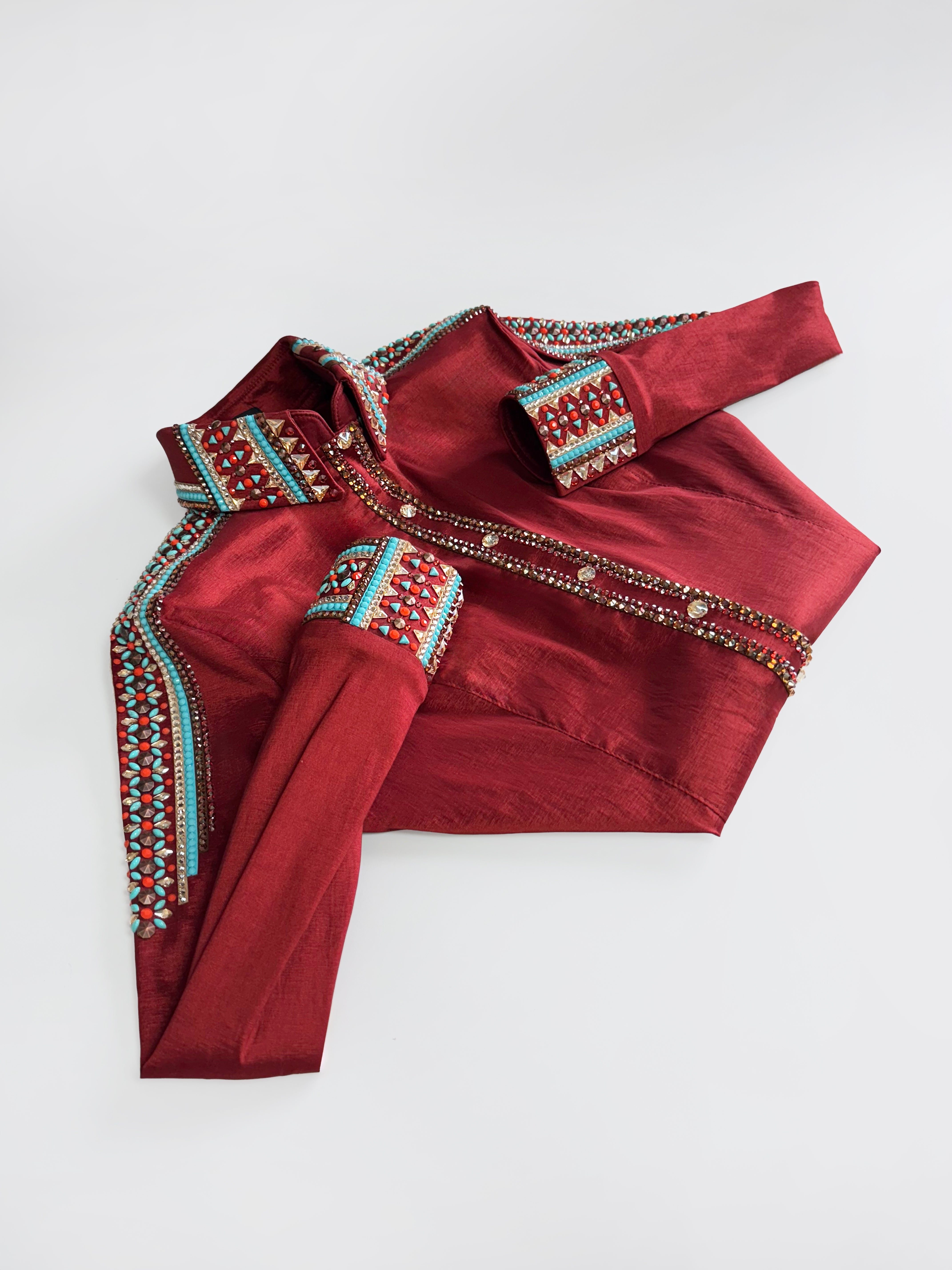 Size 16 Hidden Zipper Retro Shirt | Kevin Garcia Originals