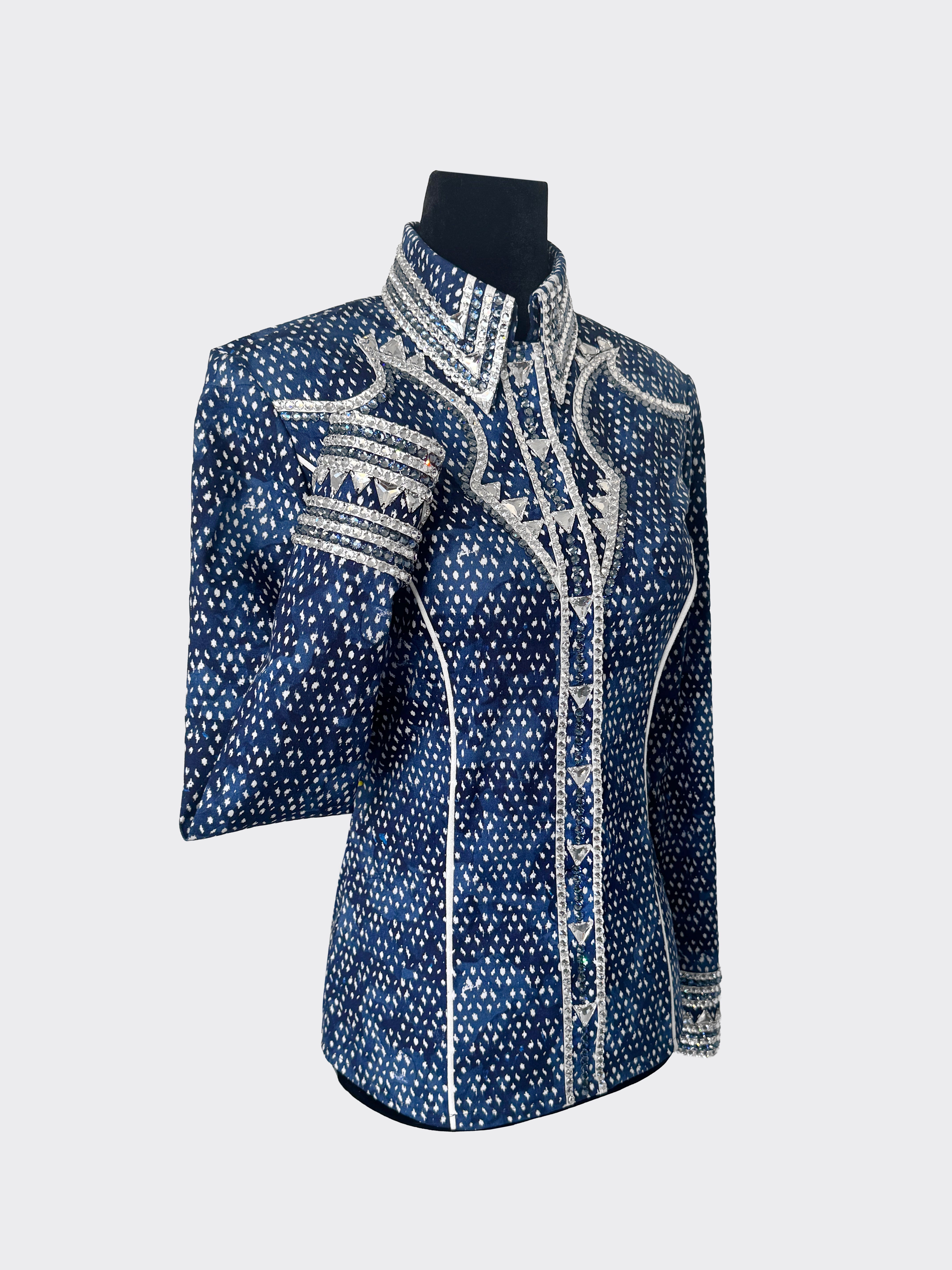 Size 6 - Hidden Zipper Retro Shirt