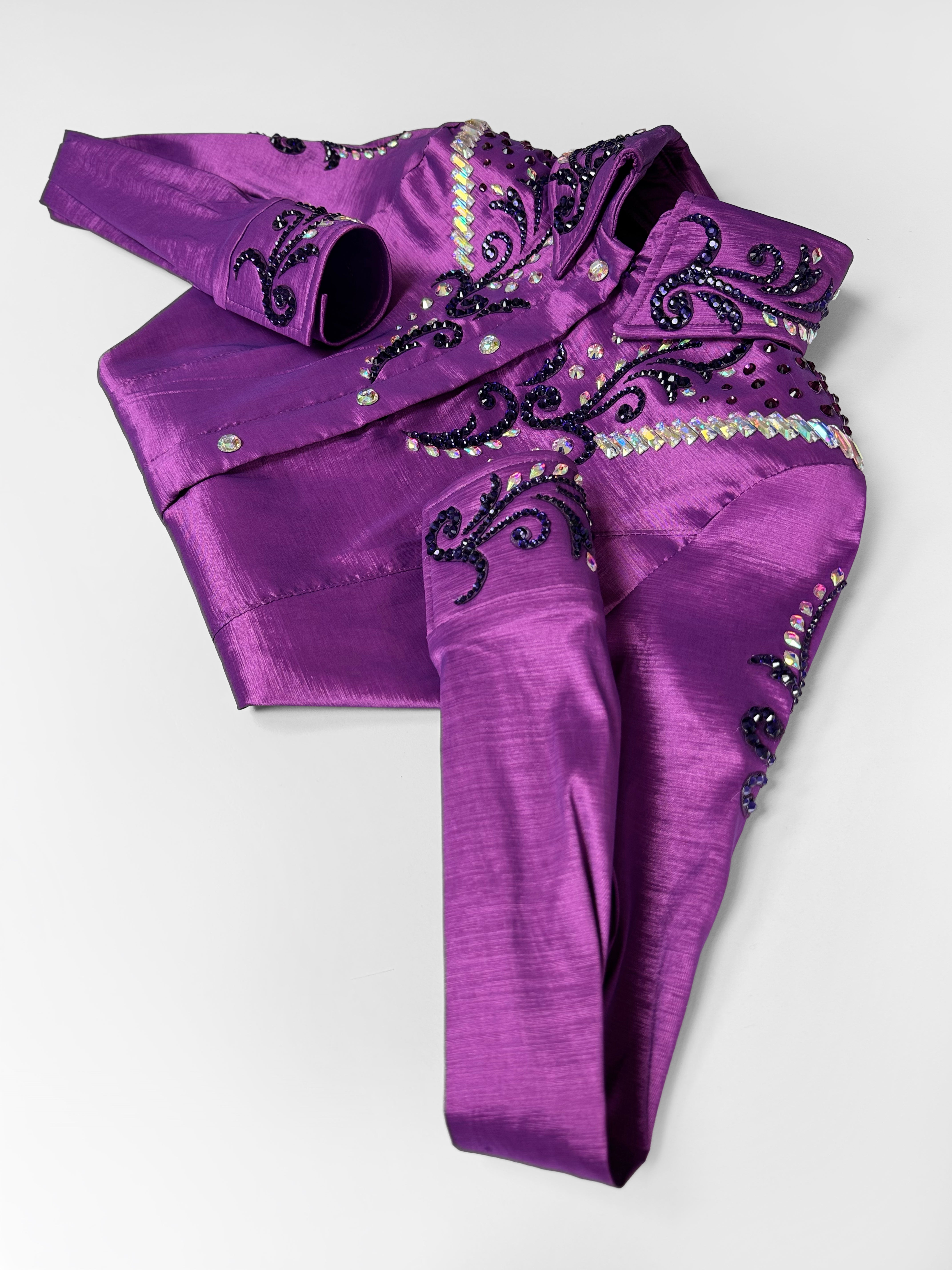 Size 6 - Hidden Zipper Retro Shirt