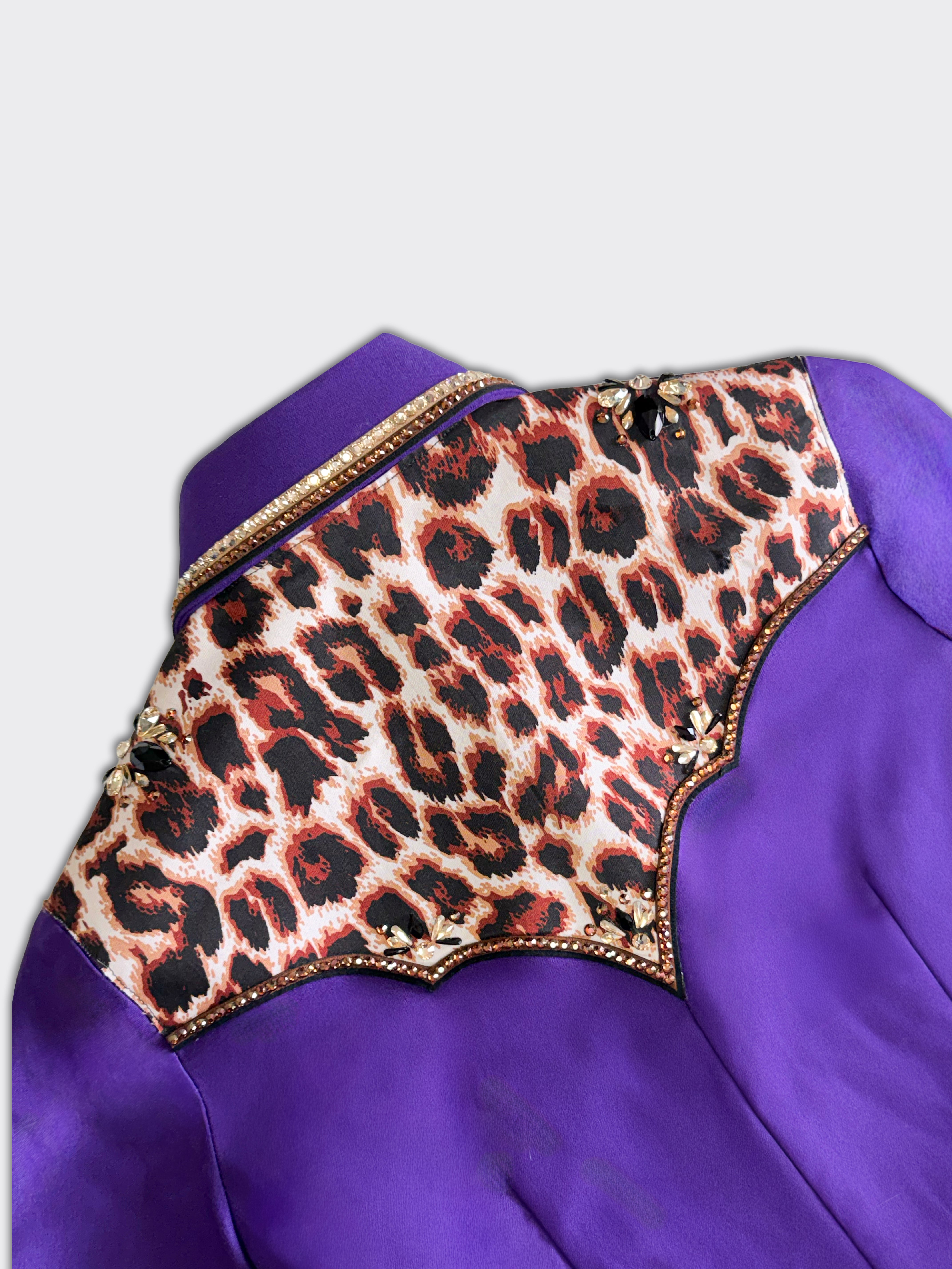 Size 4 (22.5" Sleeves) Hidden Zipper Retro Shirt