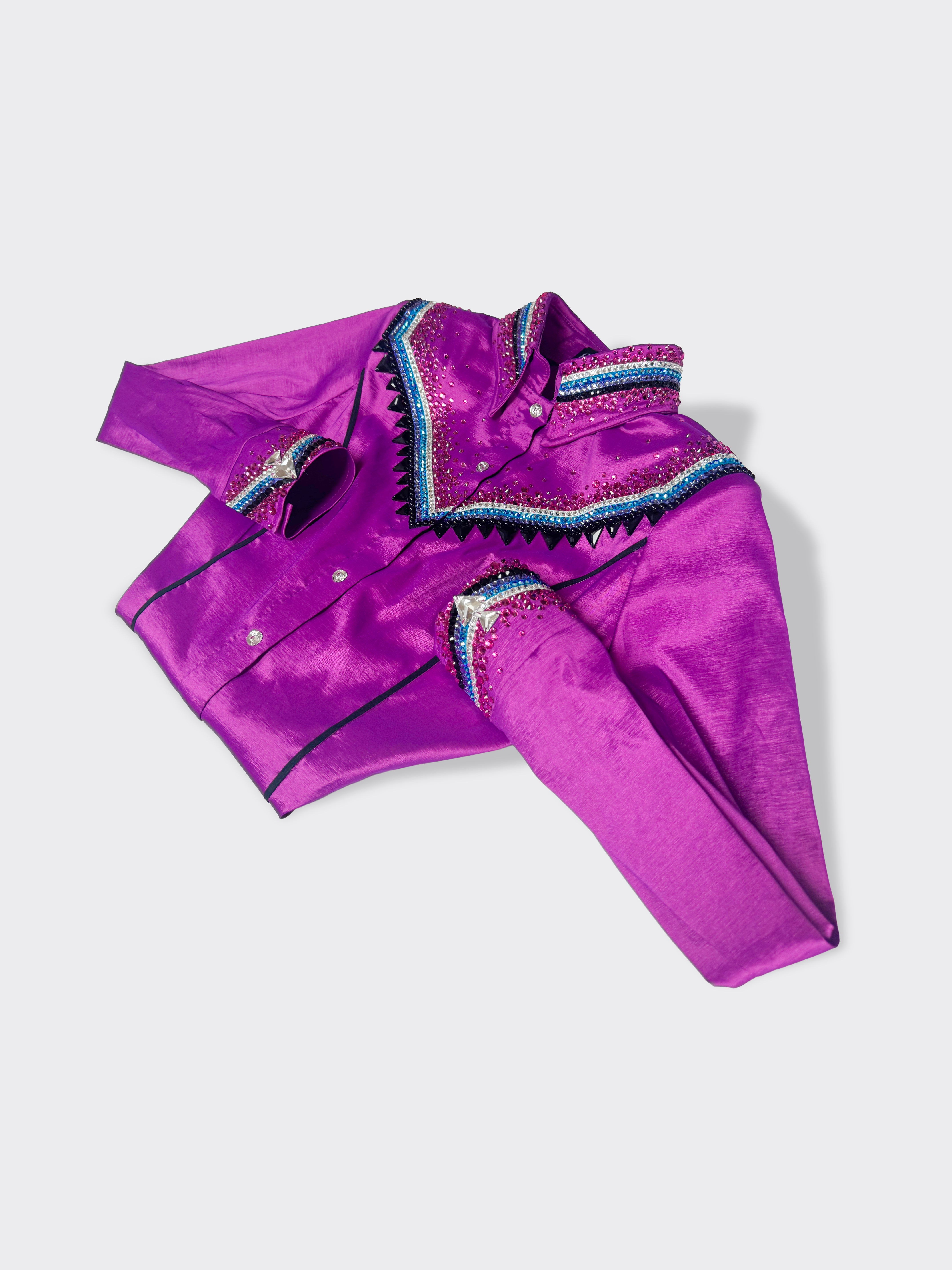 Size 12 - Hidden Zipper Retro Shirt