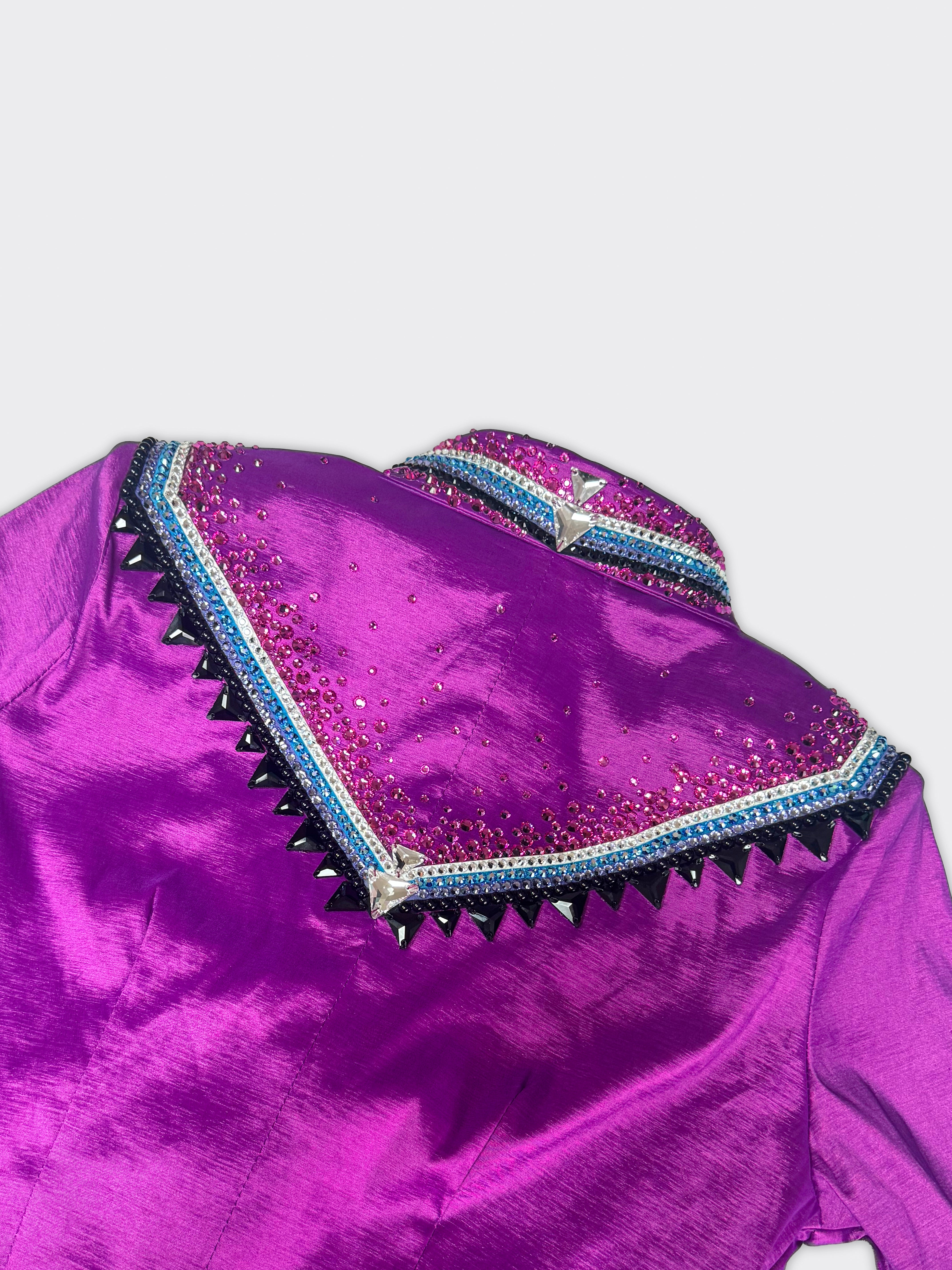 Size 12 - Hidden Zipper Retro Shirt