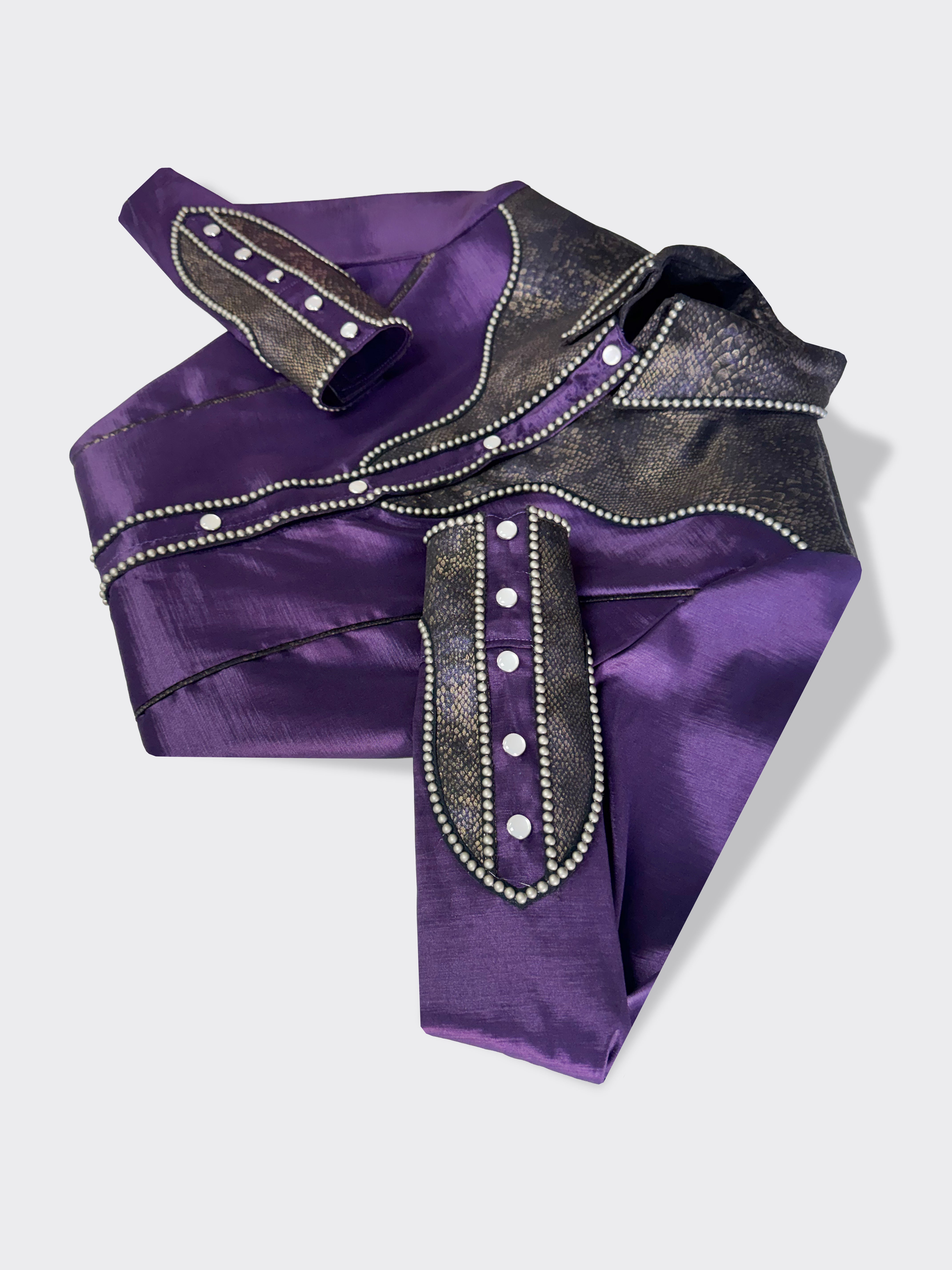 Size 6 - Ranch Hidden Zipper Retro Shirt