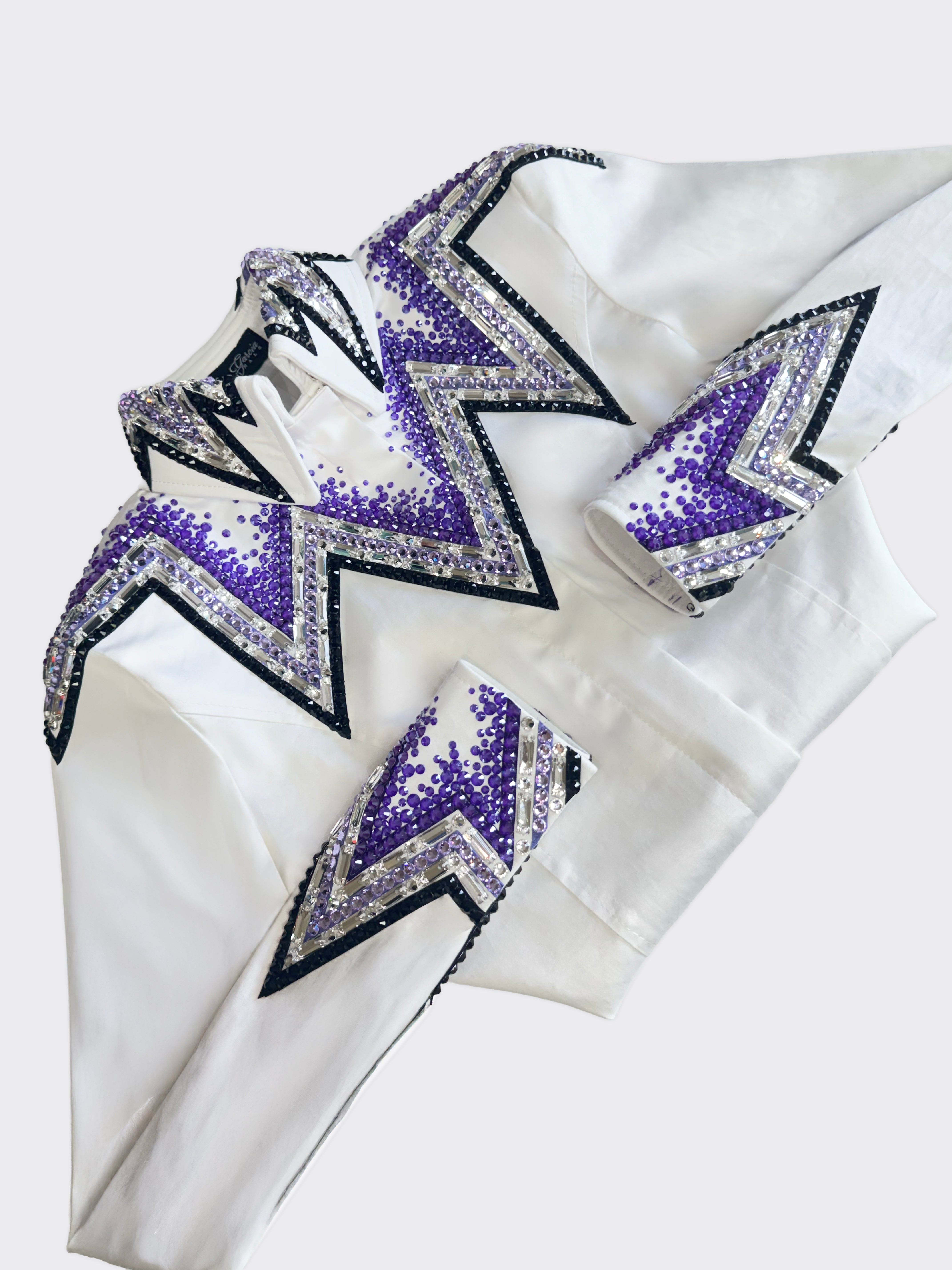 Size 6 - Hidden Zipper Retro Shirt