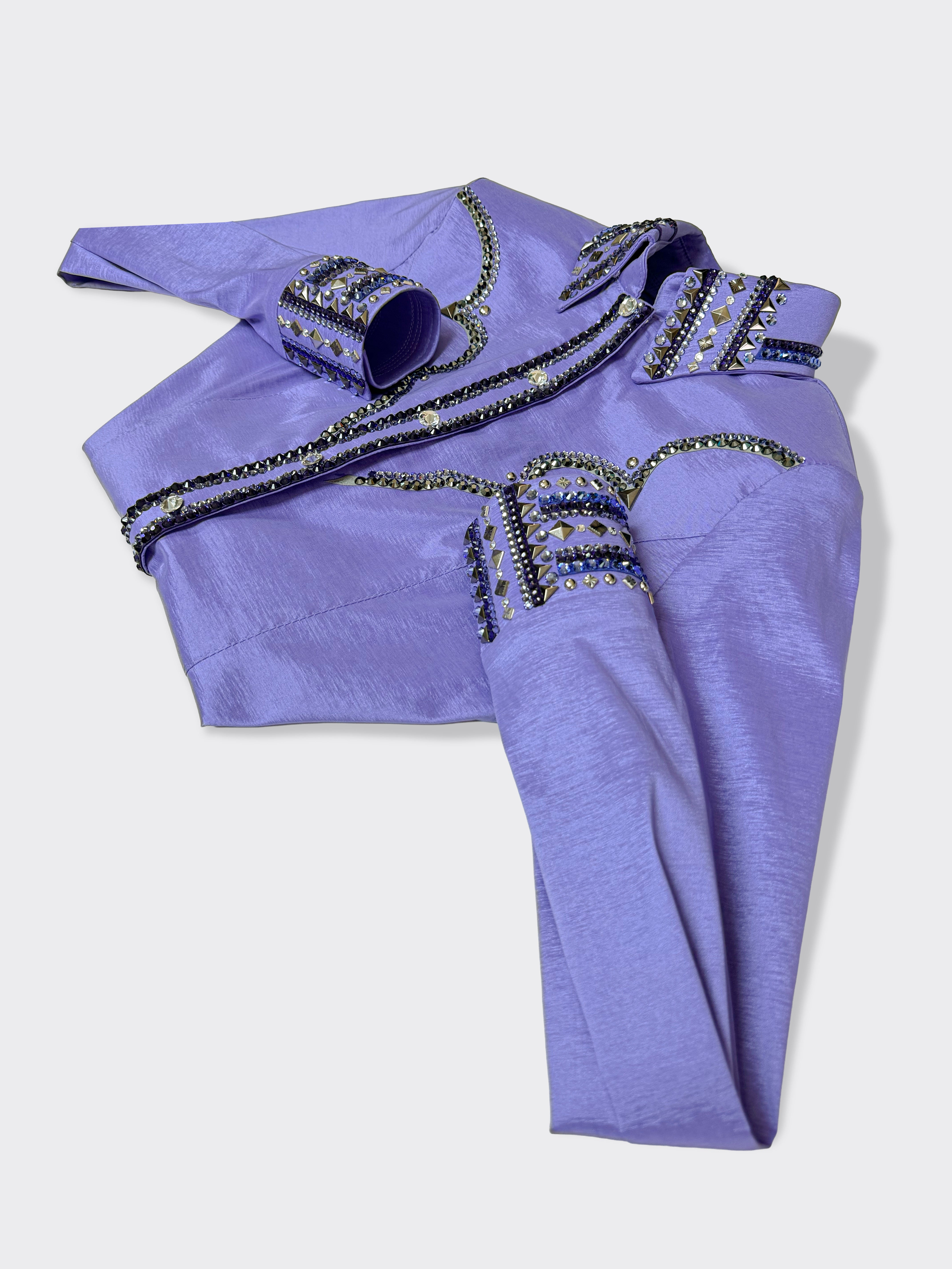 Size 8 - Hidden Zipper Retro Shirt