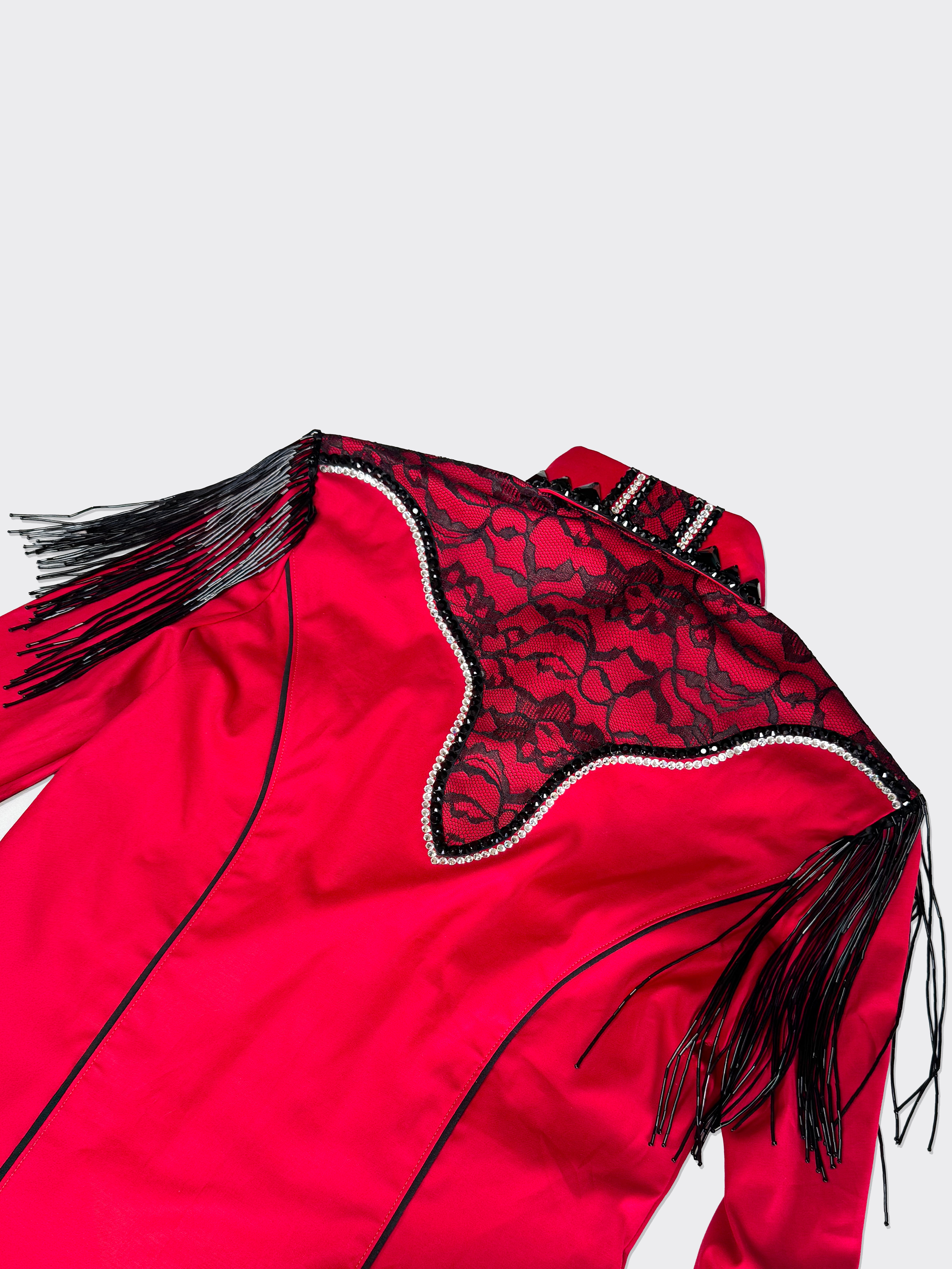 Size 10 - Hidden Zipper Retro Shirt