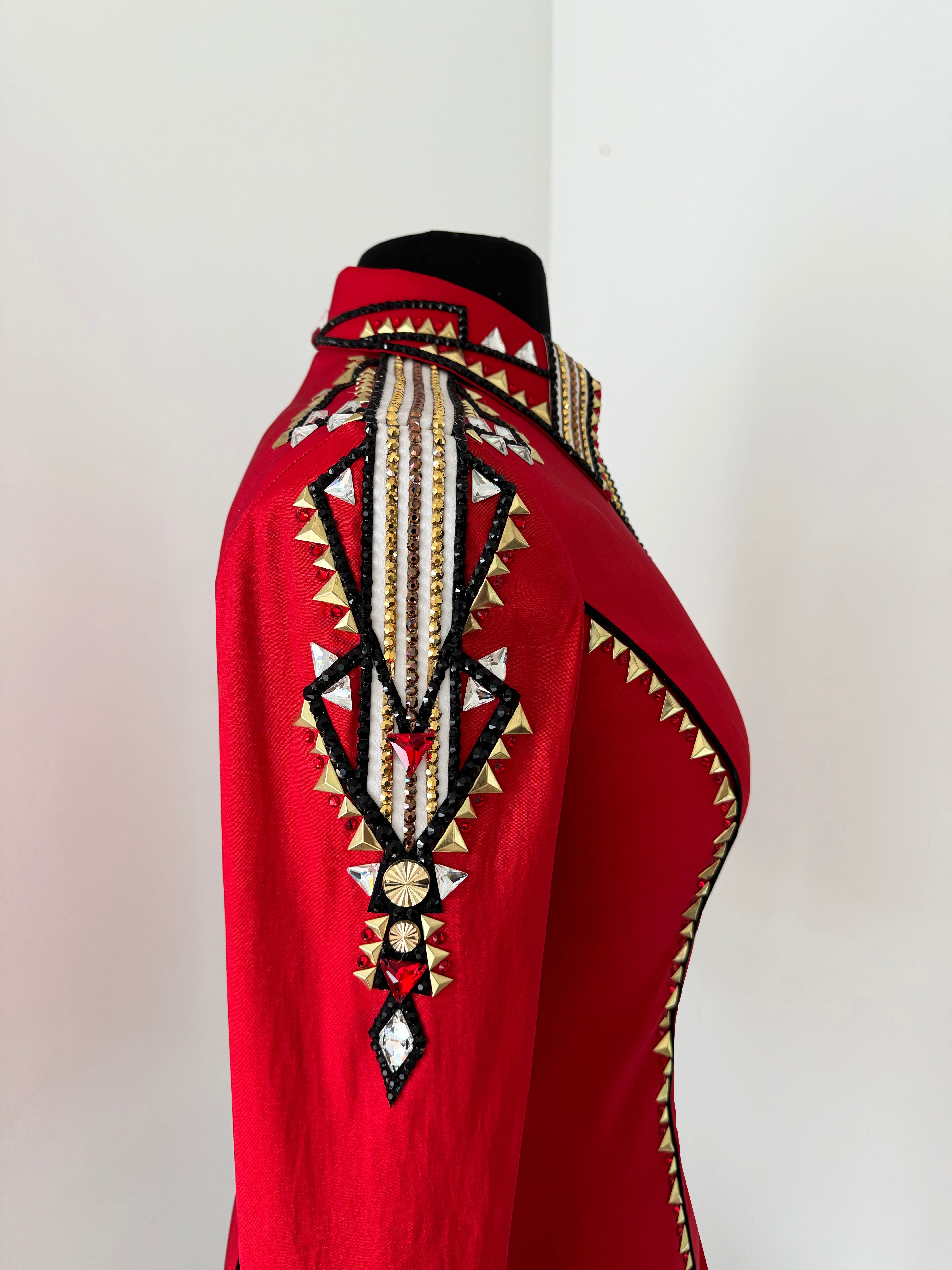 Size 10 Hidden Zipper Retro Shirt