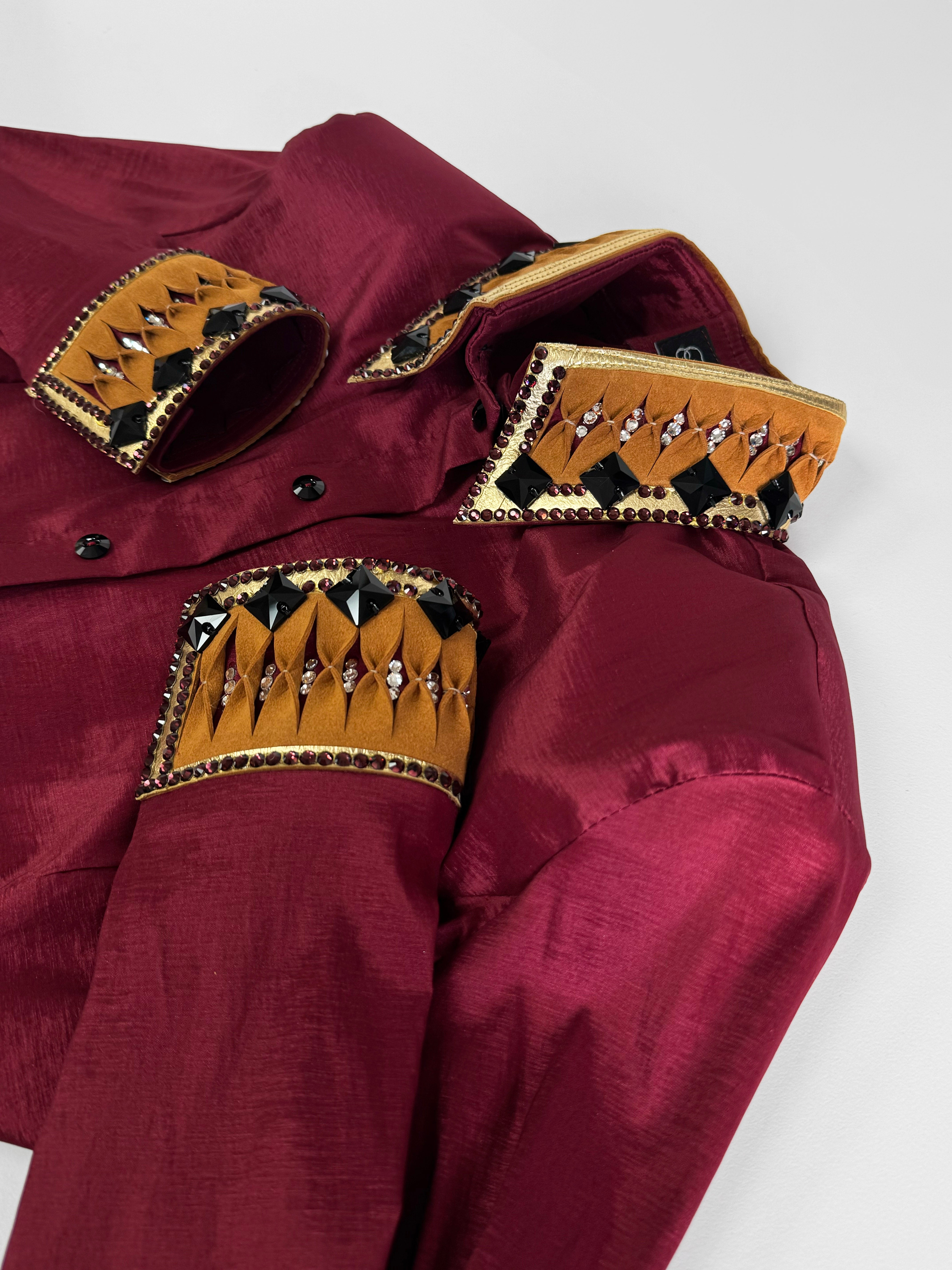 Size 14 - Pre-owned - Hidden Zipper Retro Shirt