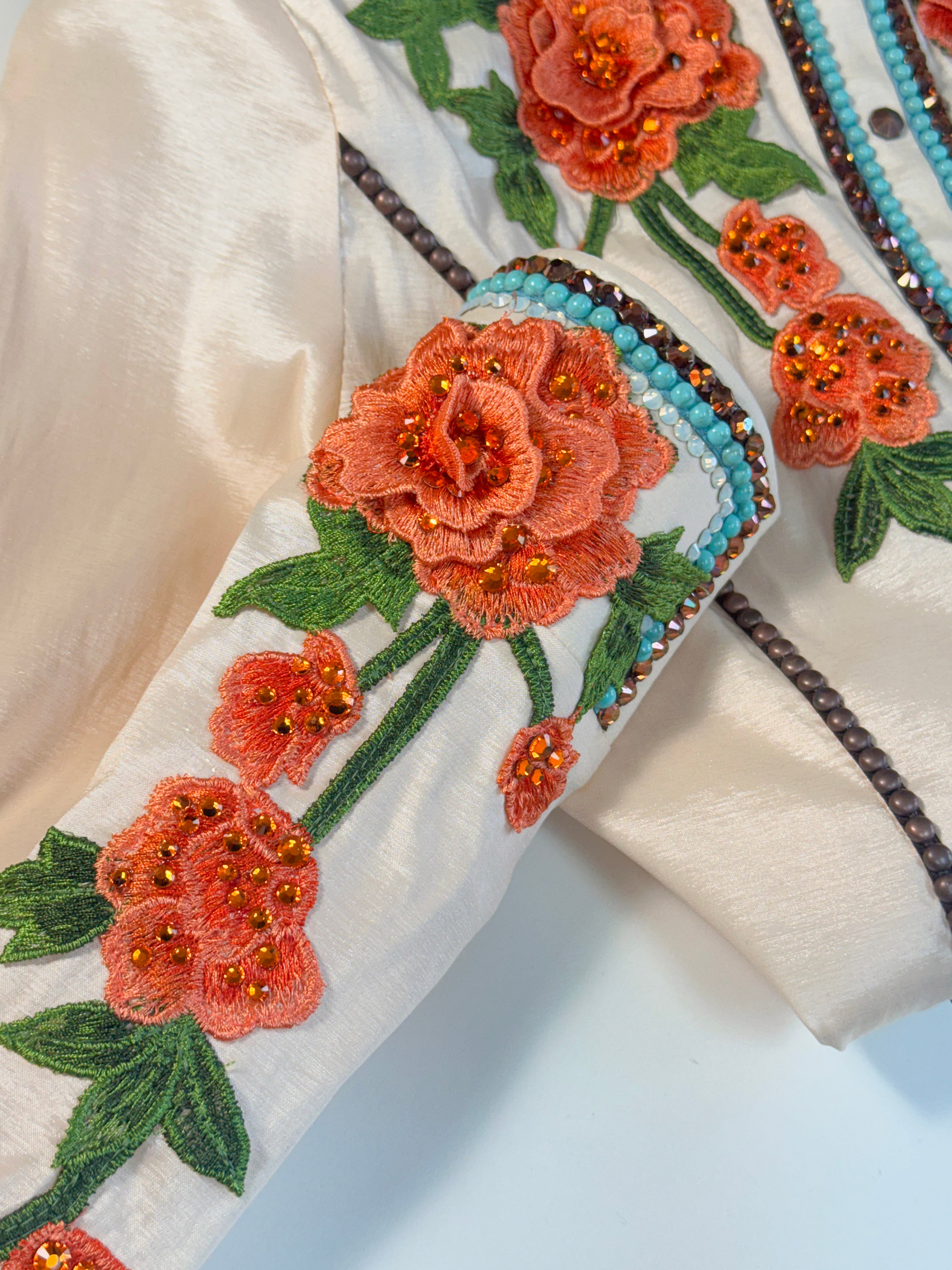 Size 6 — Western Shirt — Rodeo Roses