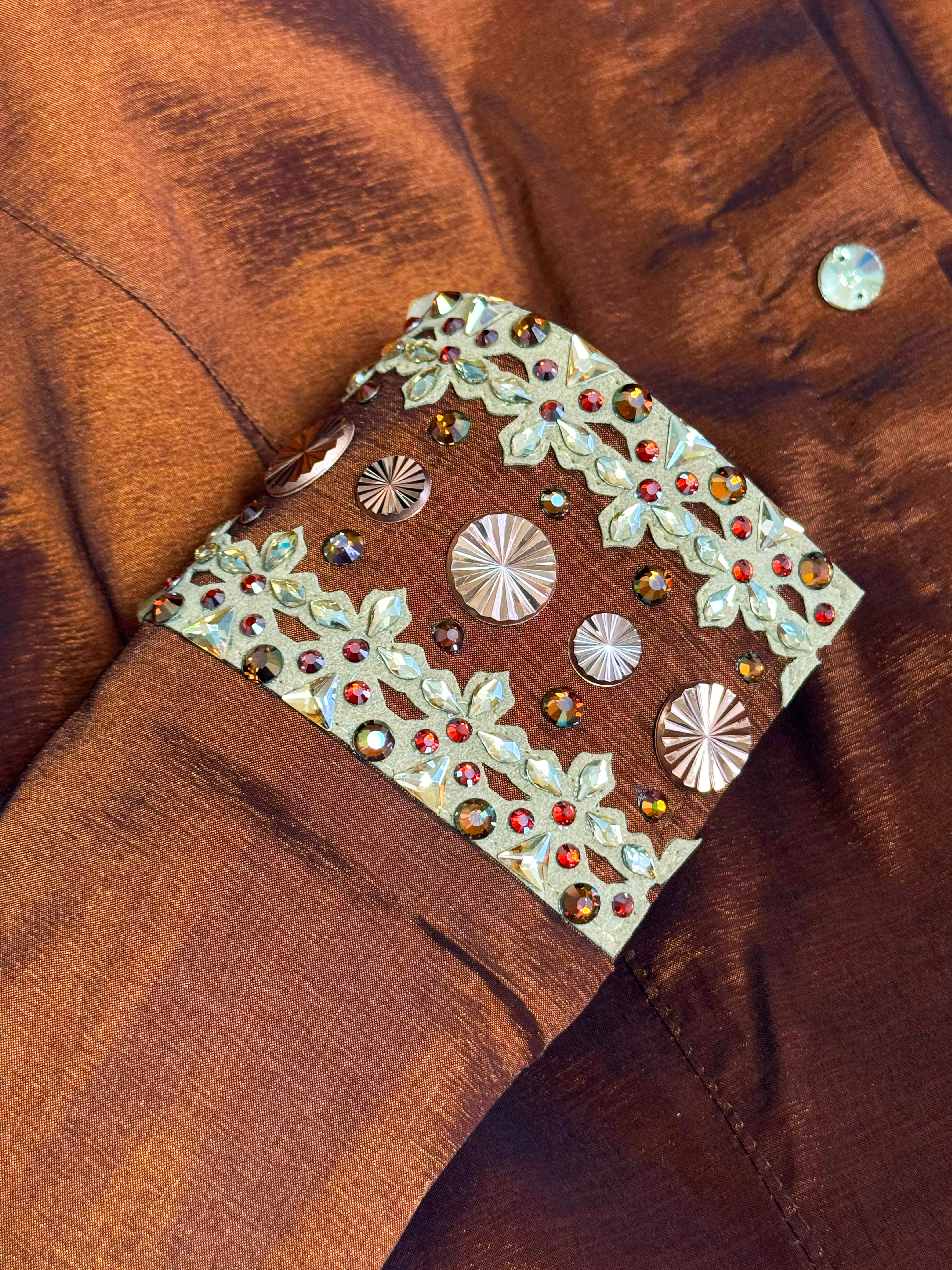 Size 8 - Hidden Zipper Retro Shirt