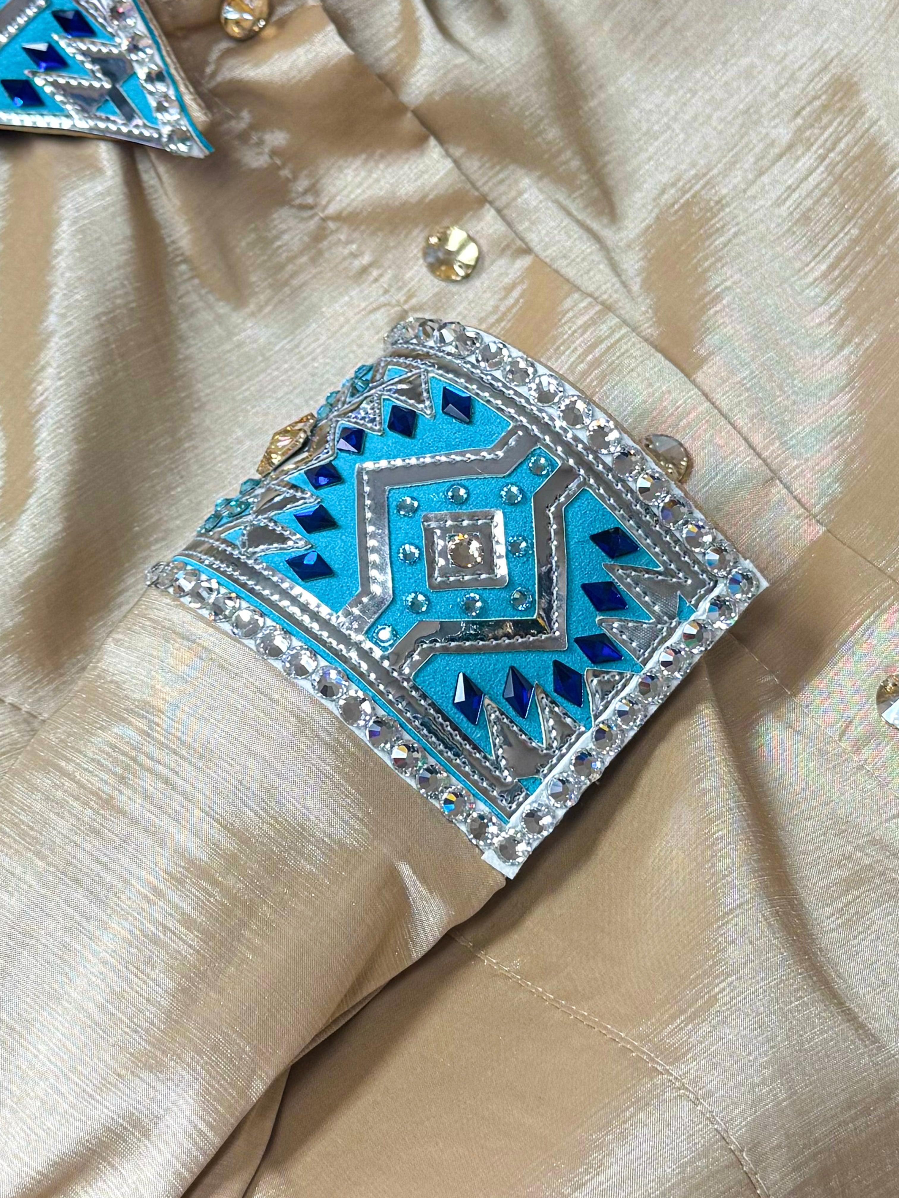 Size 10 - Hidden Zipper Retro Shirt