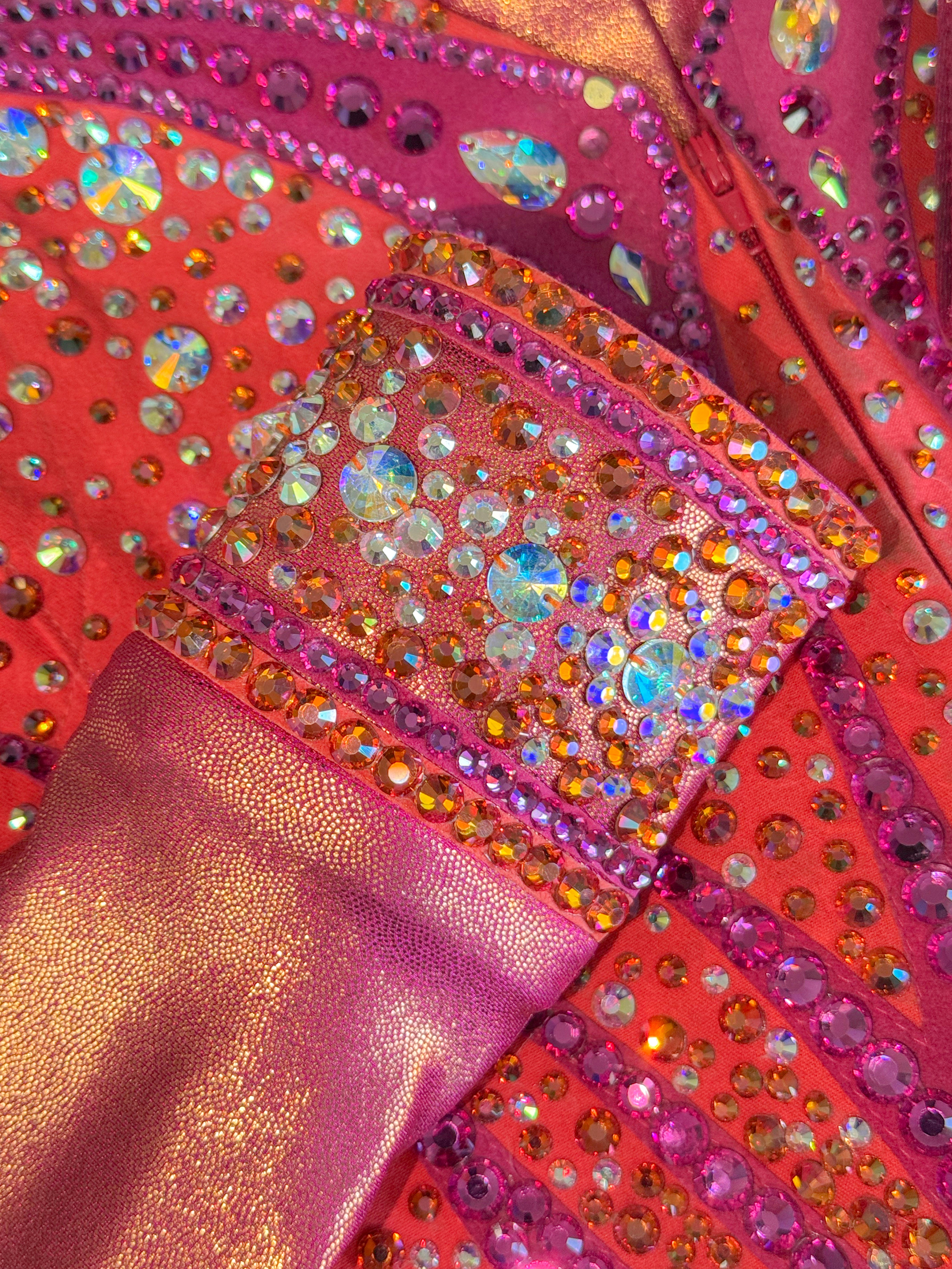 Youth Hidden Zipper Retro Shirt + Vest - Metallic Collection