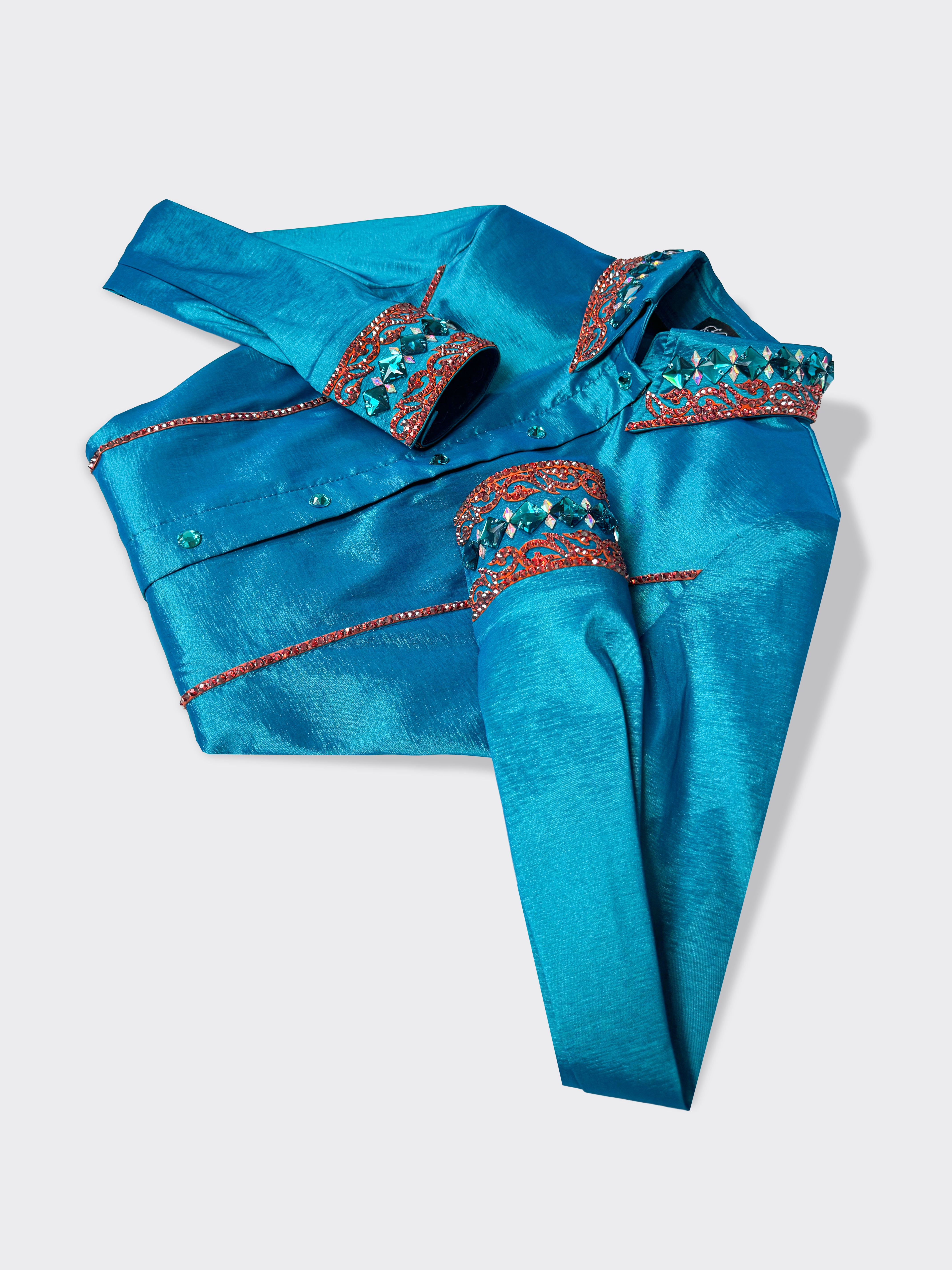 Size 8 - Hidden Zipper Retro Shirt