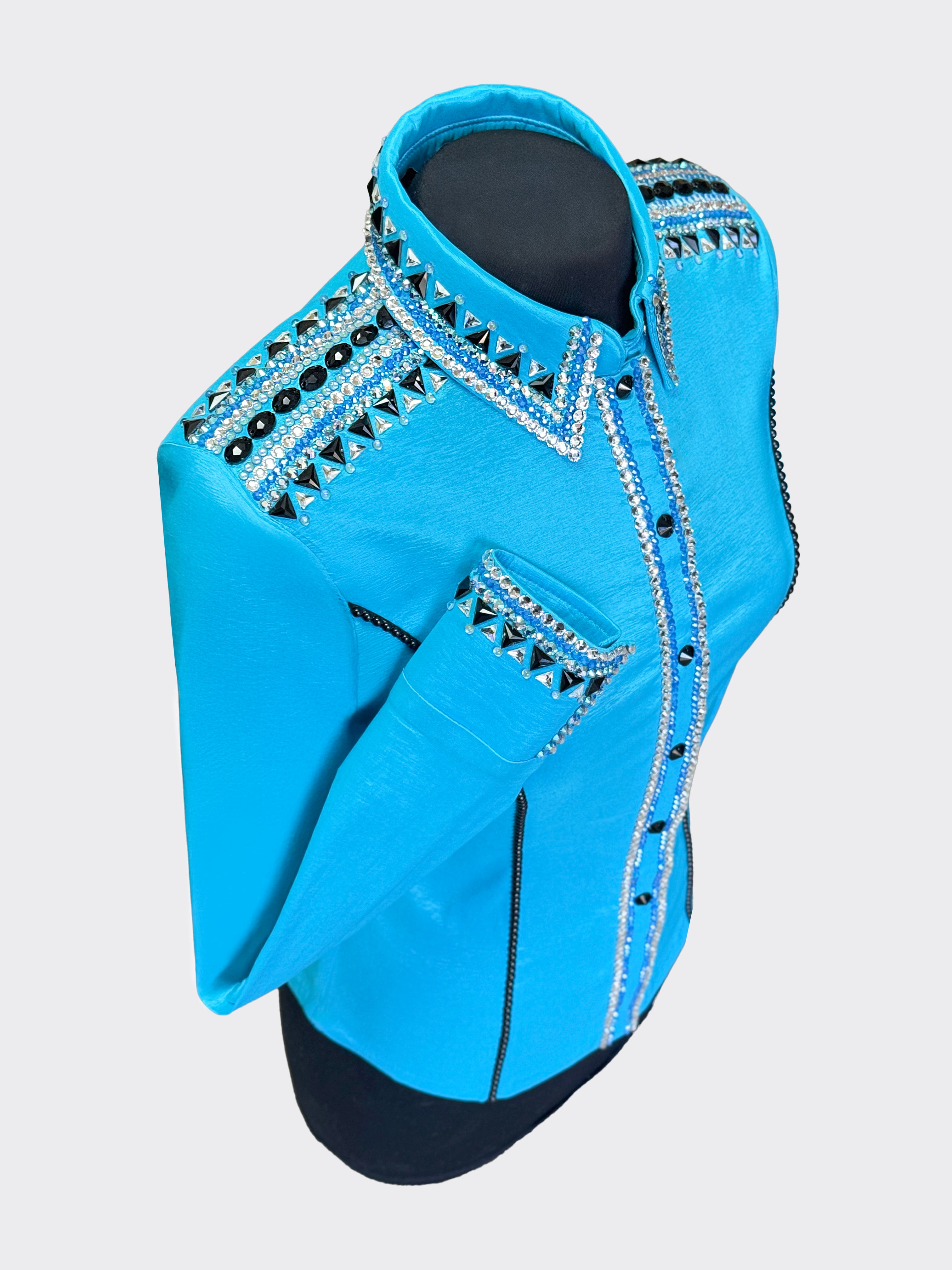 Size 6 - Hidden Zipper Retro Shirt