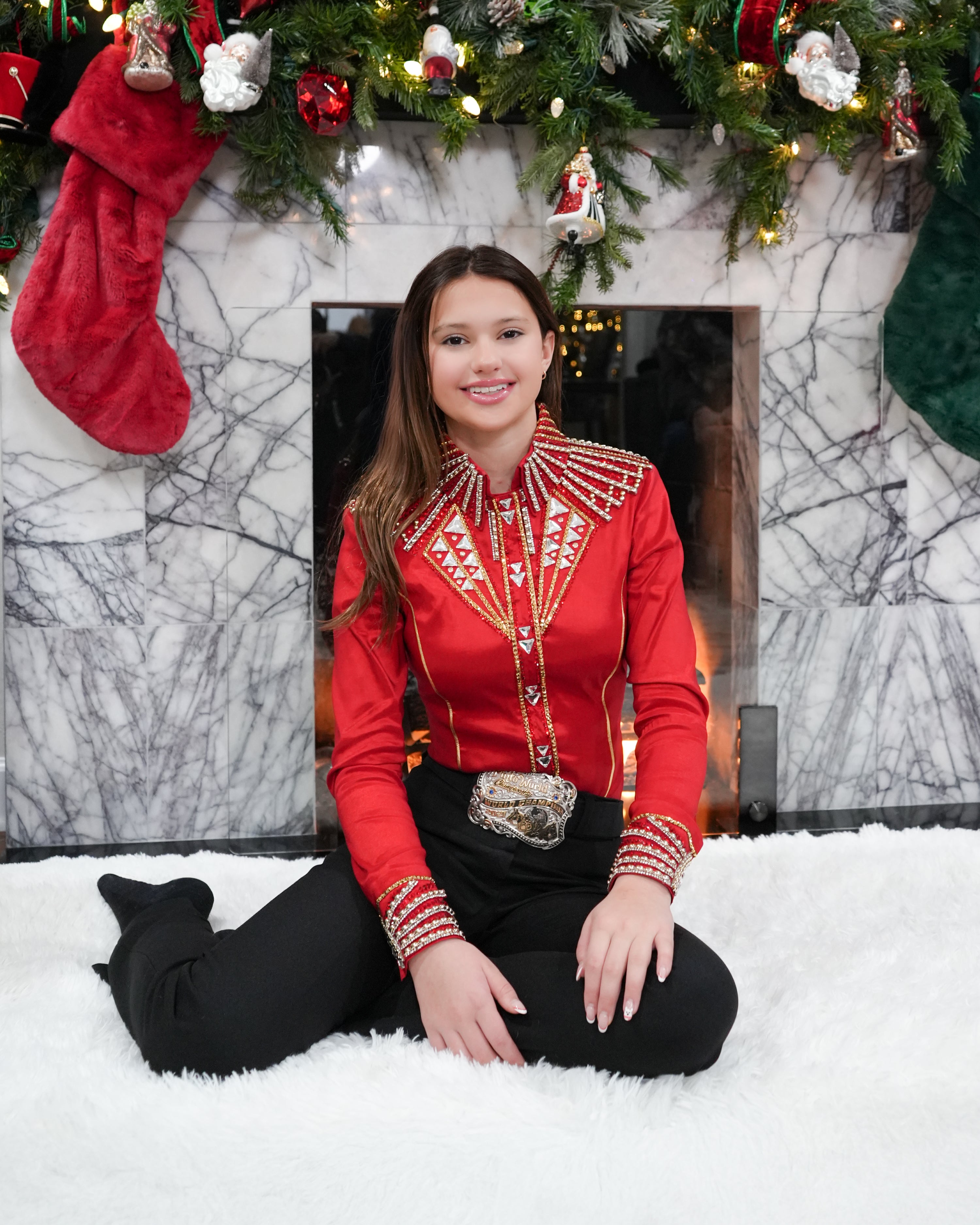 Size 4 Hidden Zipper Retro Shirt